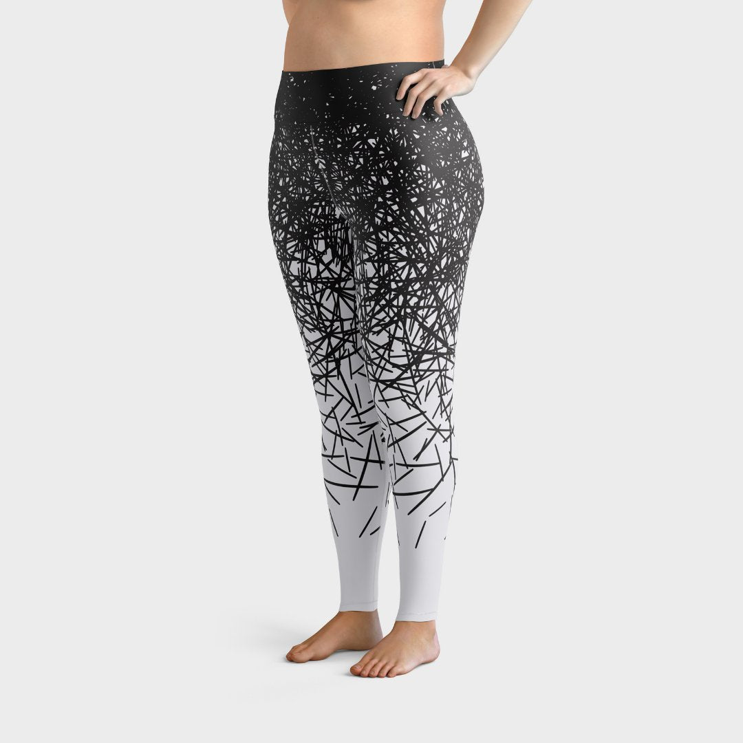 PSYCHEDELIC CATS Leggings, High Waisted Yoga Pants