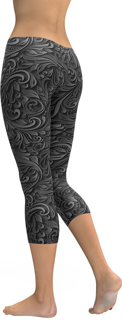 3D Art Deco Capris