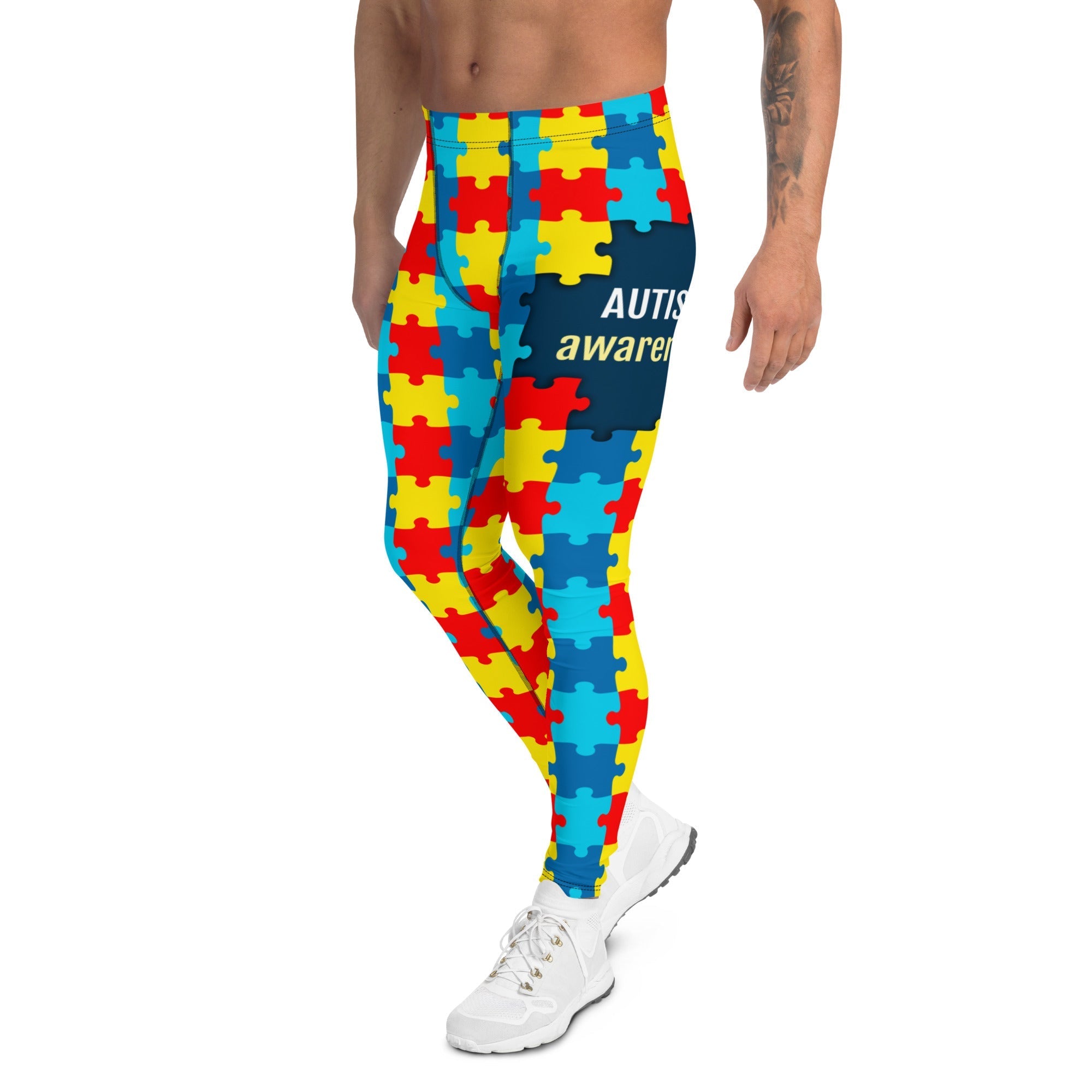 Autism Awareness Men's Leggings