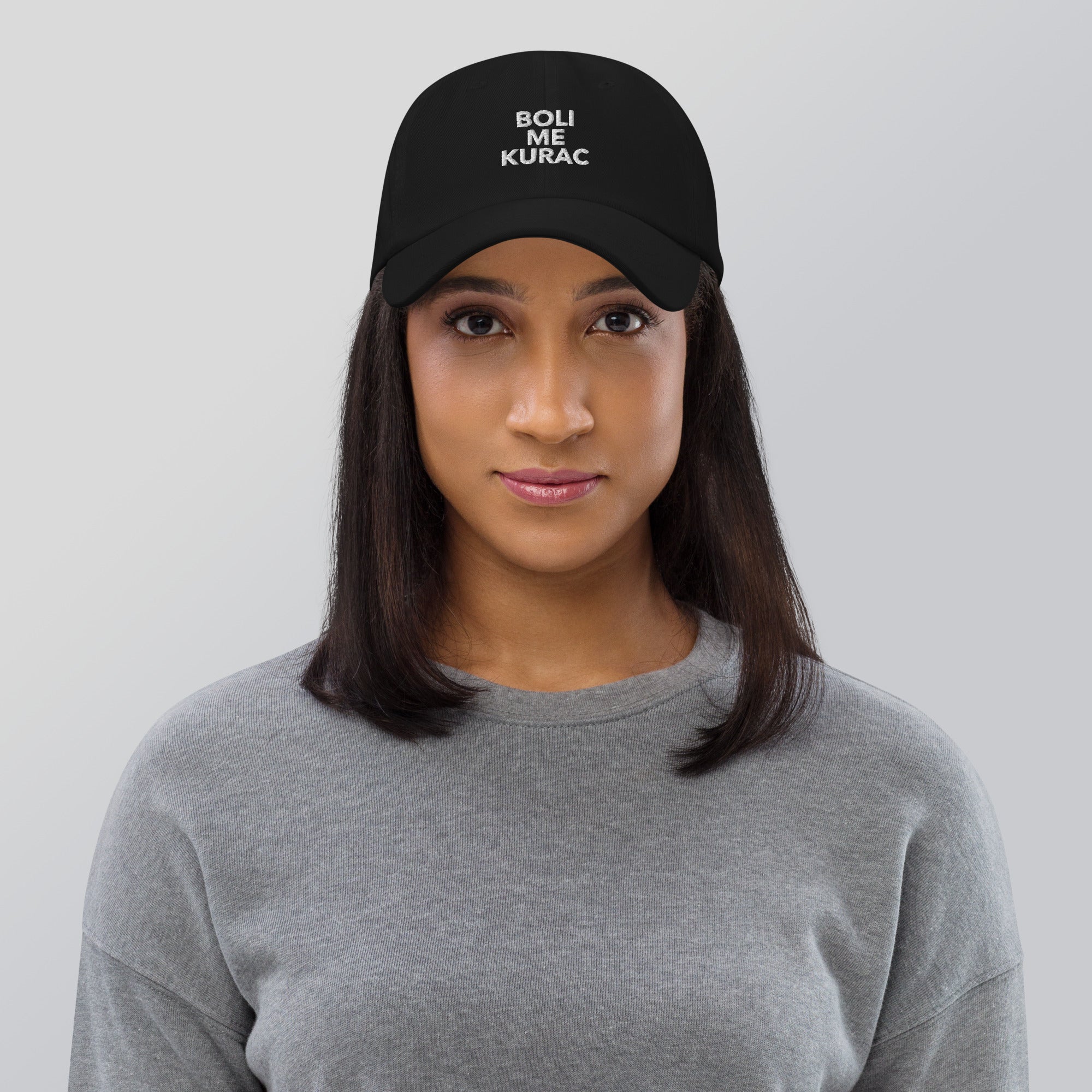 Boli Me Kurac Embroidery Hat