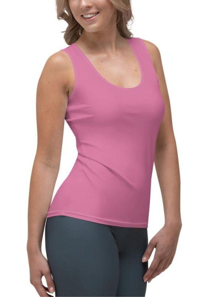 Bubblegum Pink Tank Top