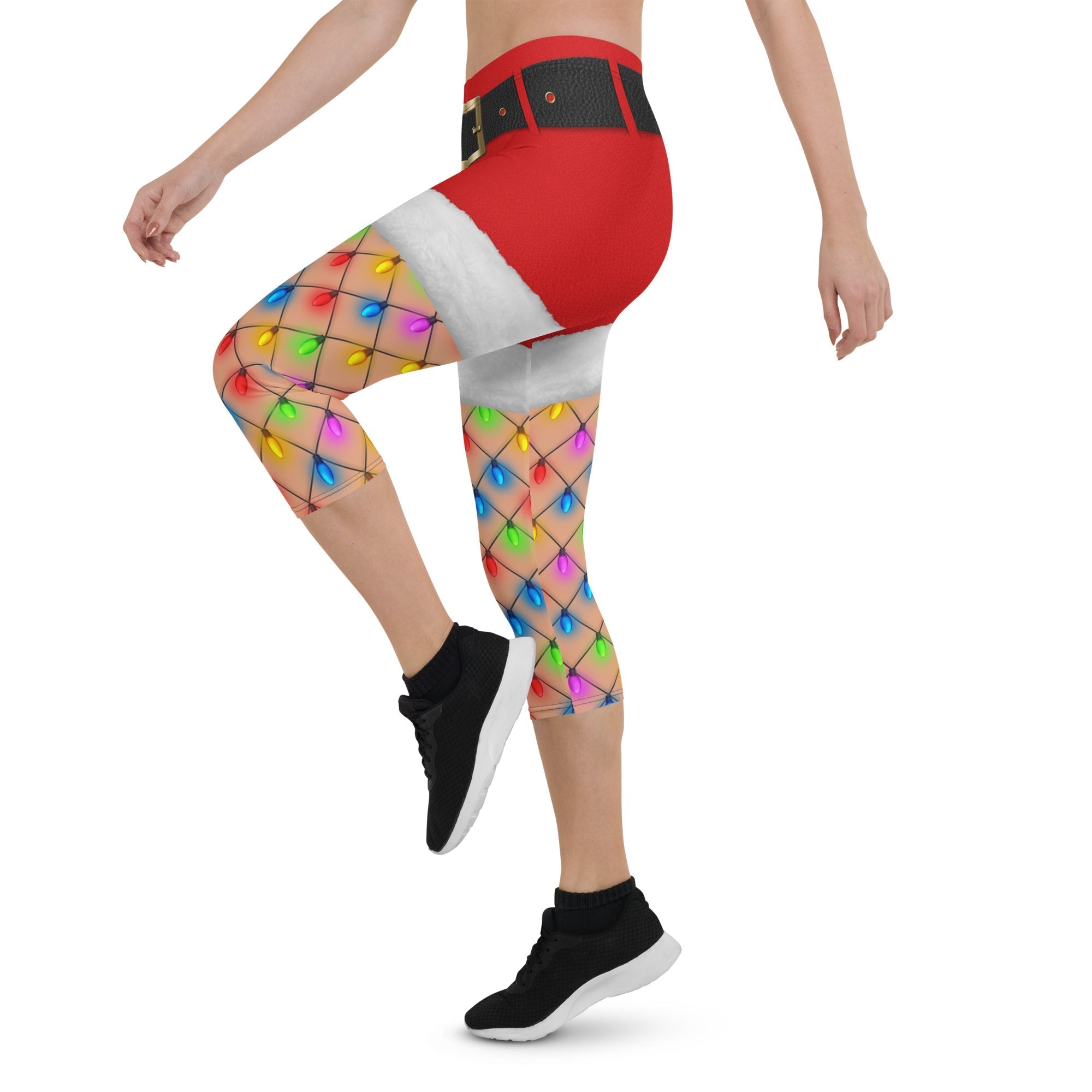 Christmas Lights Shorts Capris