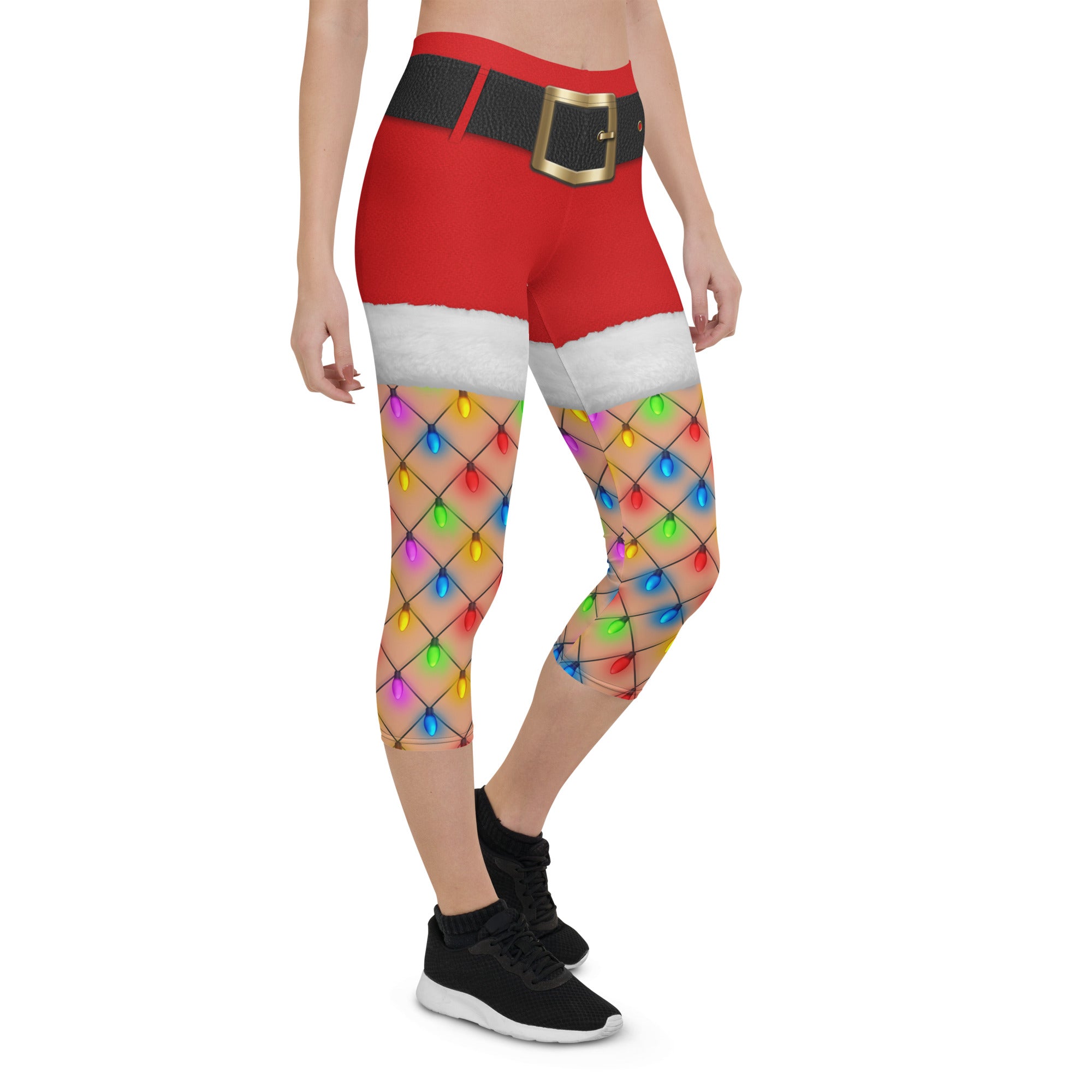 Christmas Lights Shorts Capris
