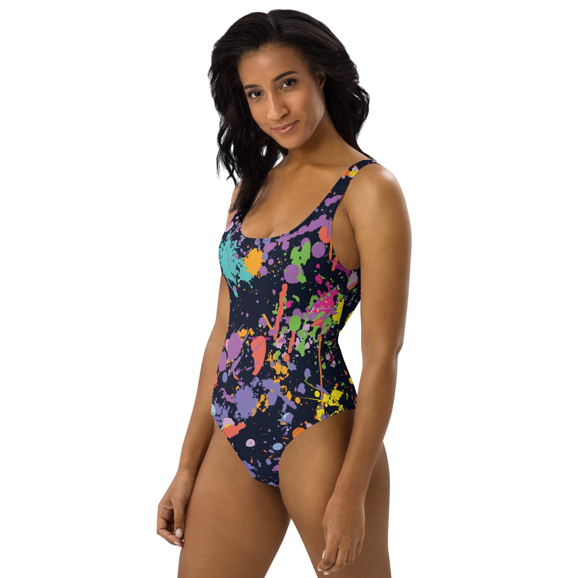 Colorful Abstract One-Piece Swimsuit