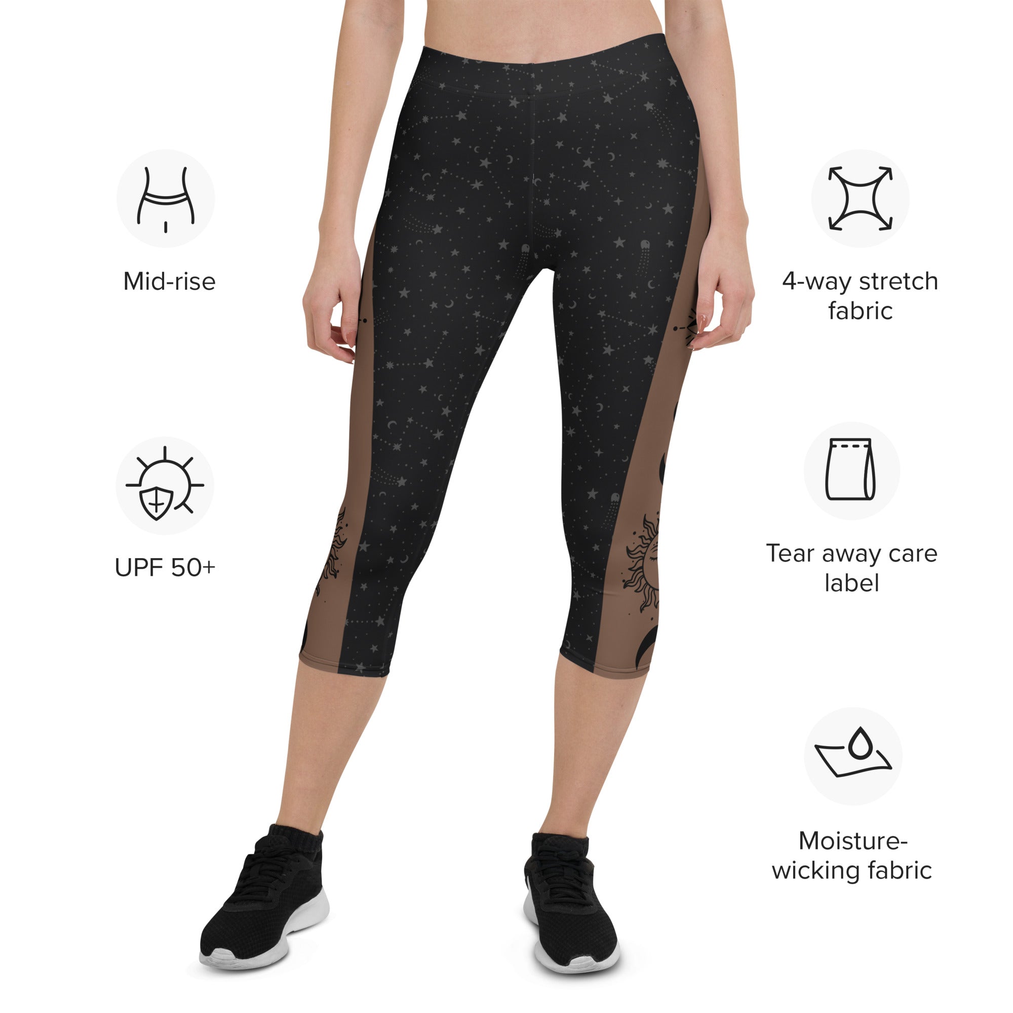 Crescent Moon Capris