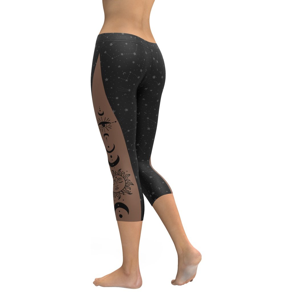 Crescent Moon Capris