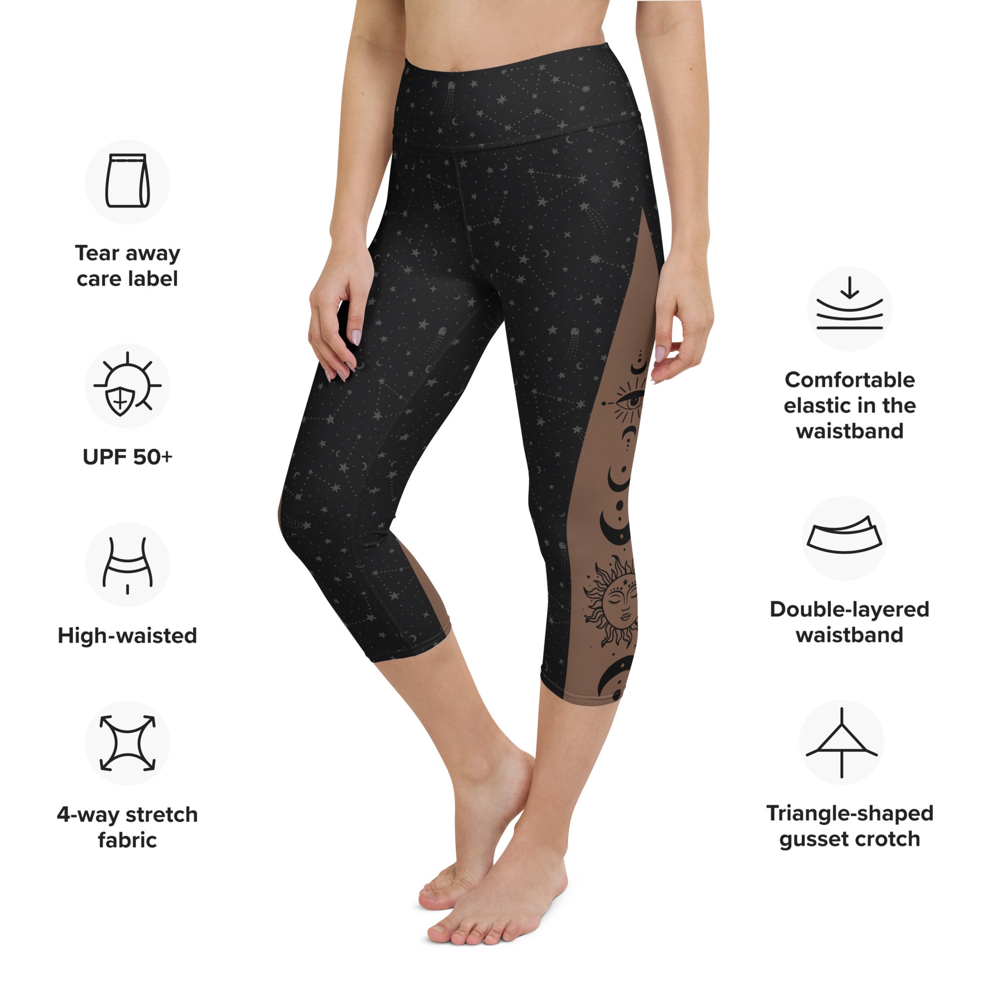 Crescent Moon Yoga Capris