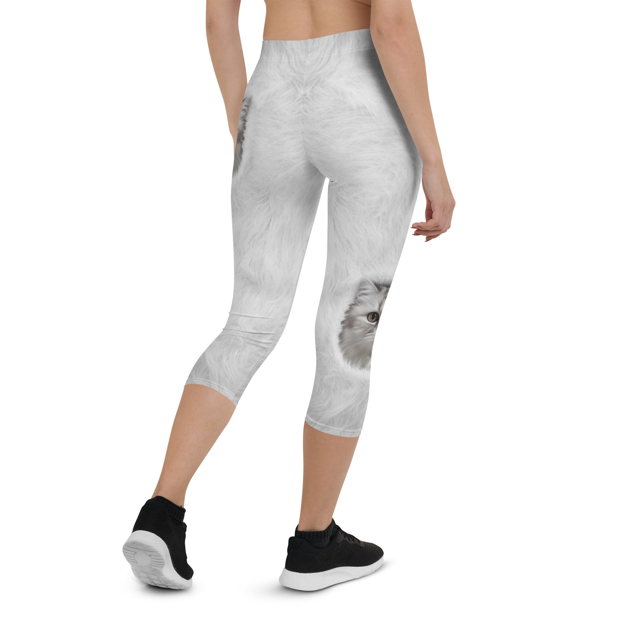 Cute Cozy Cat Capris