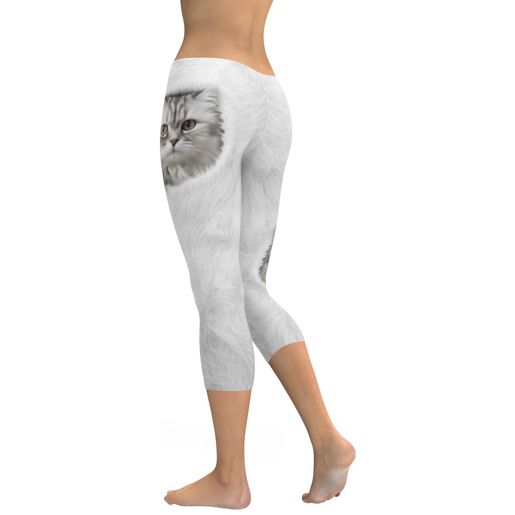 Cute Cozy Cat Capris