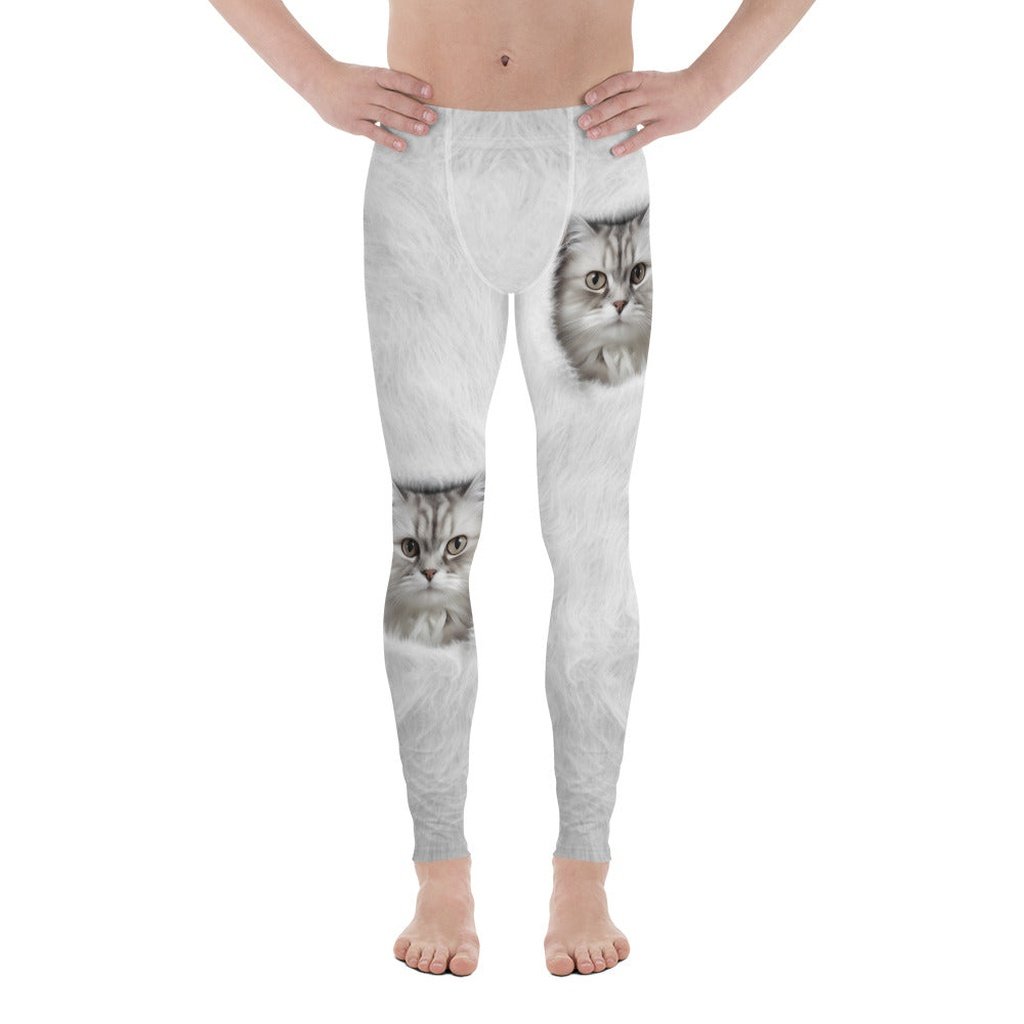 Floral Porcelain Cats Yoga Leggings  Plus size leggings, Mens compression  leggings, Compression leggings