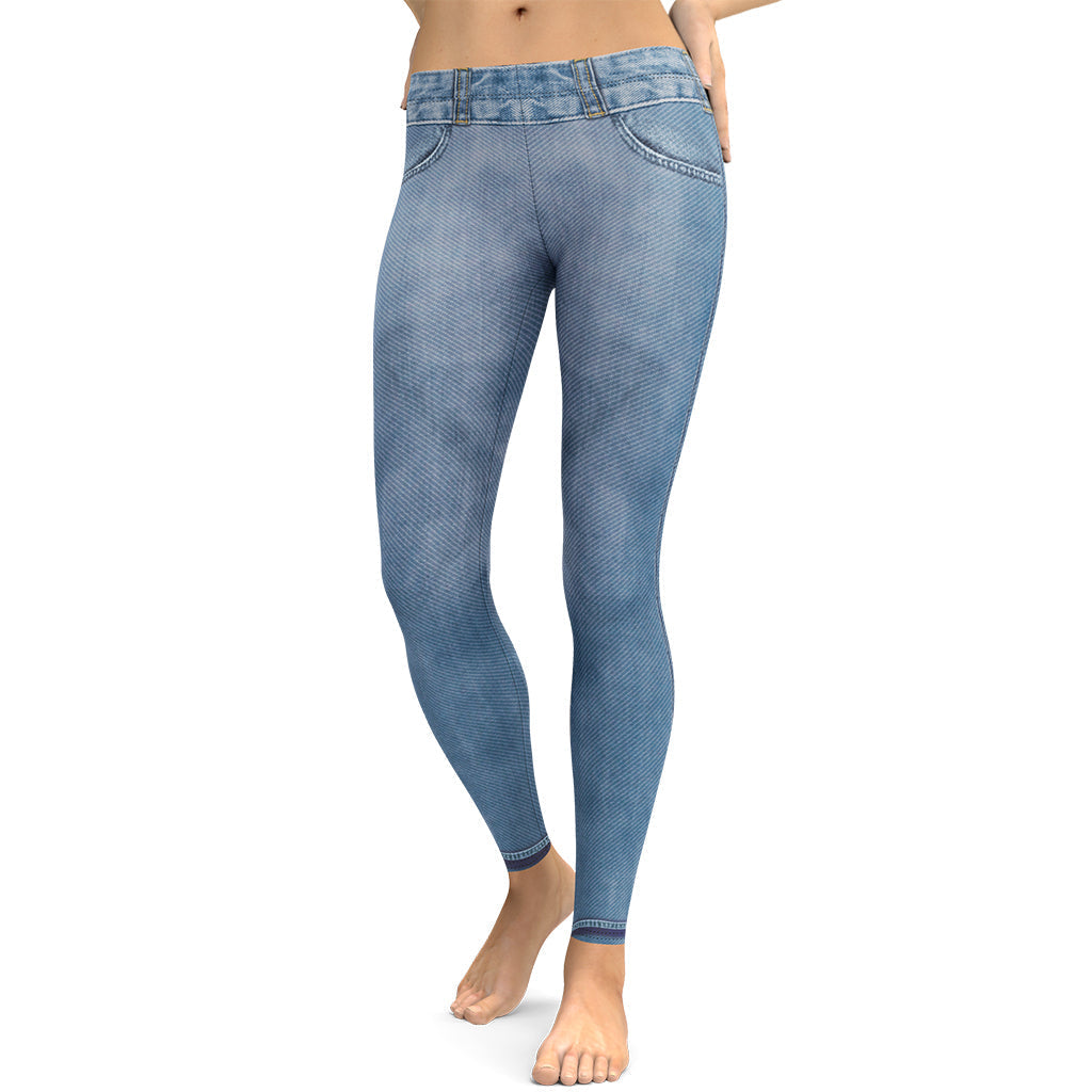Denim Jeans Leggings