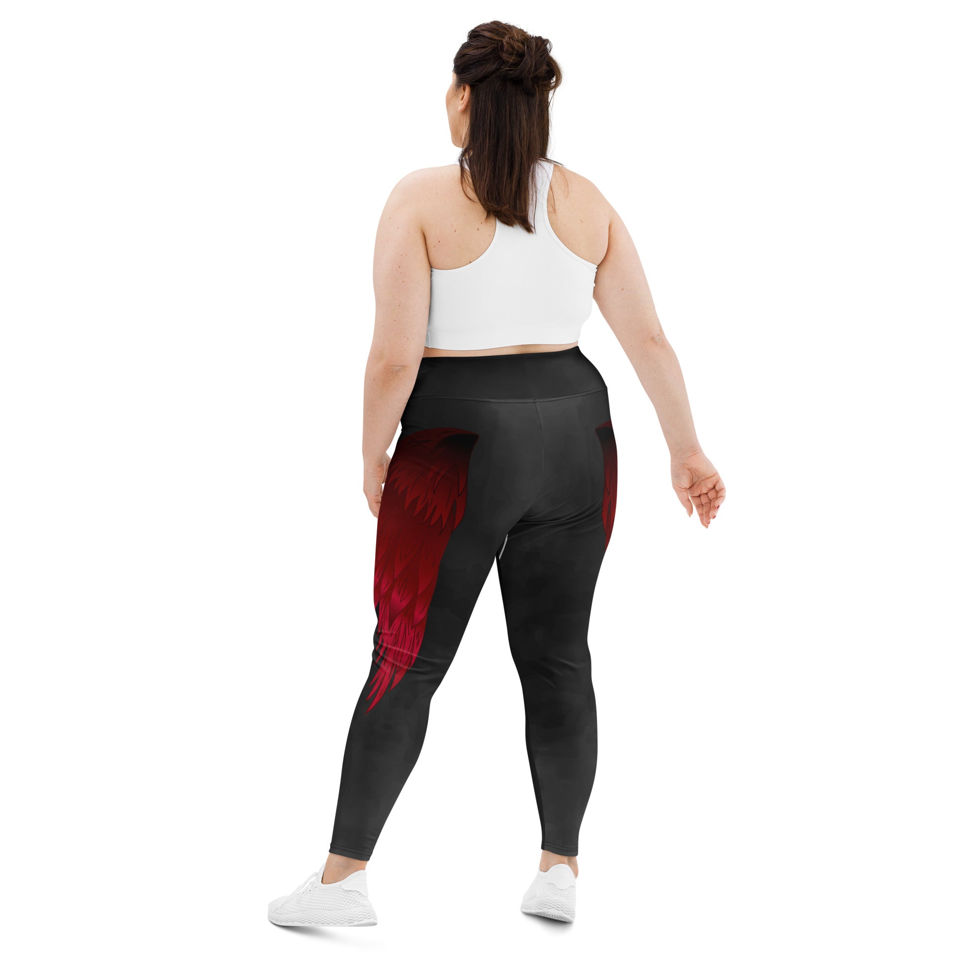 Devil Wings Plus Size Leggings