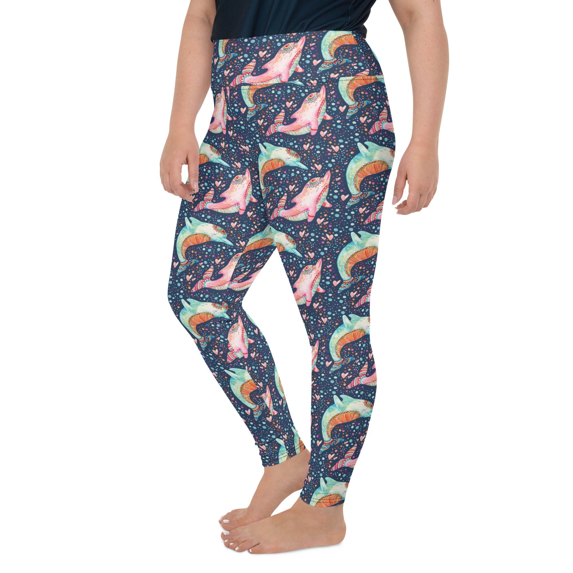 Dolphin Plus Size Leggings