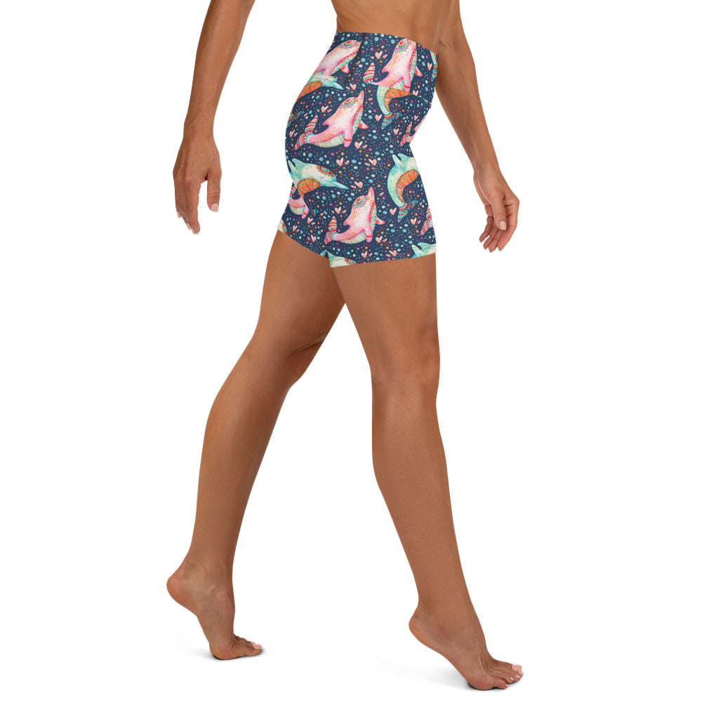 Dolphin Yoga Shorts