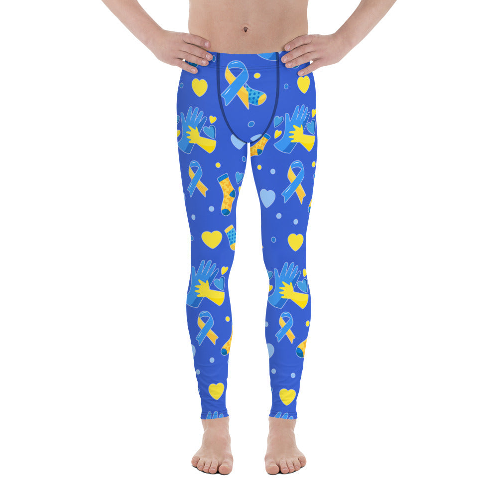 Down Syndrome Awareness Men's Leggings