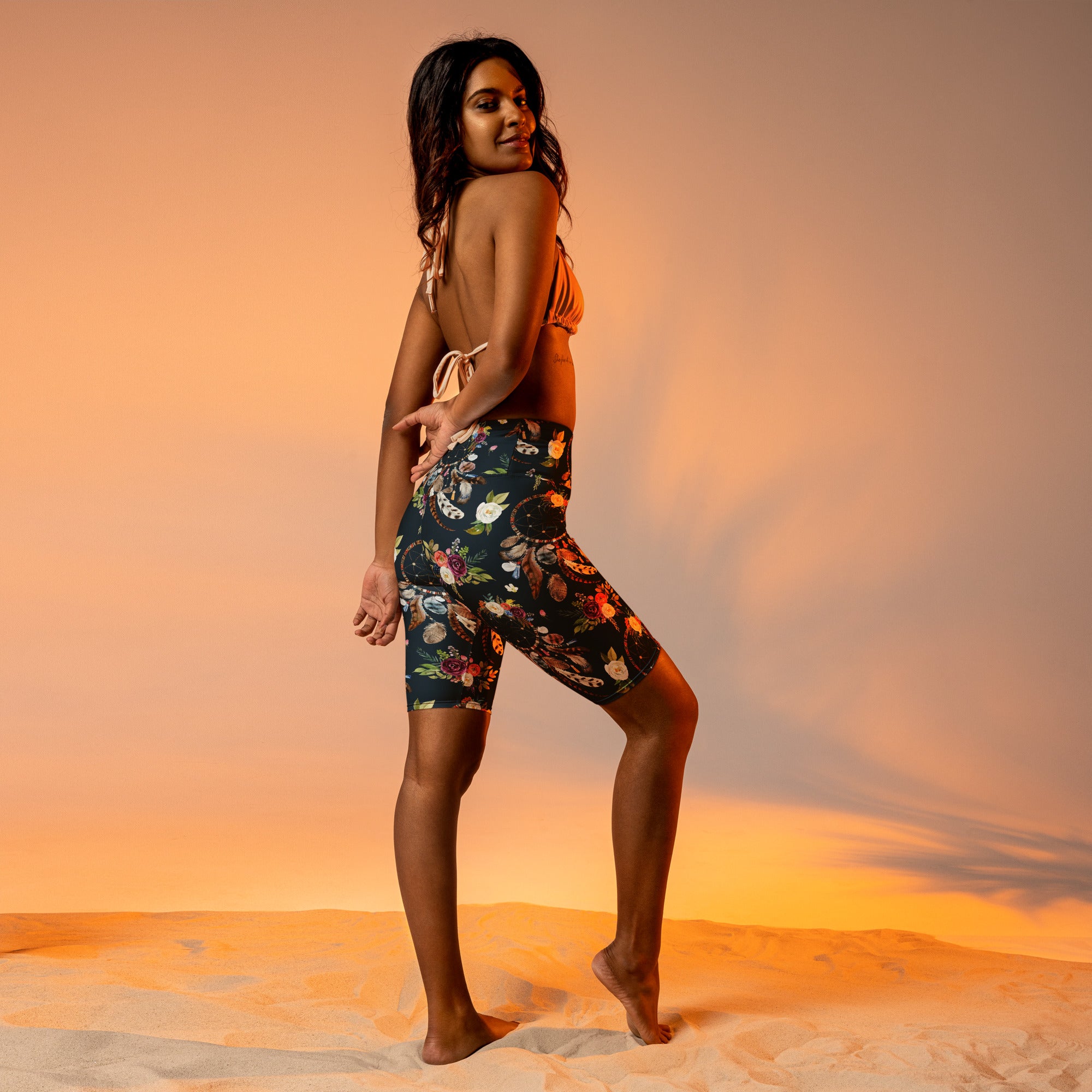 Dream Catcher Biker Shorts