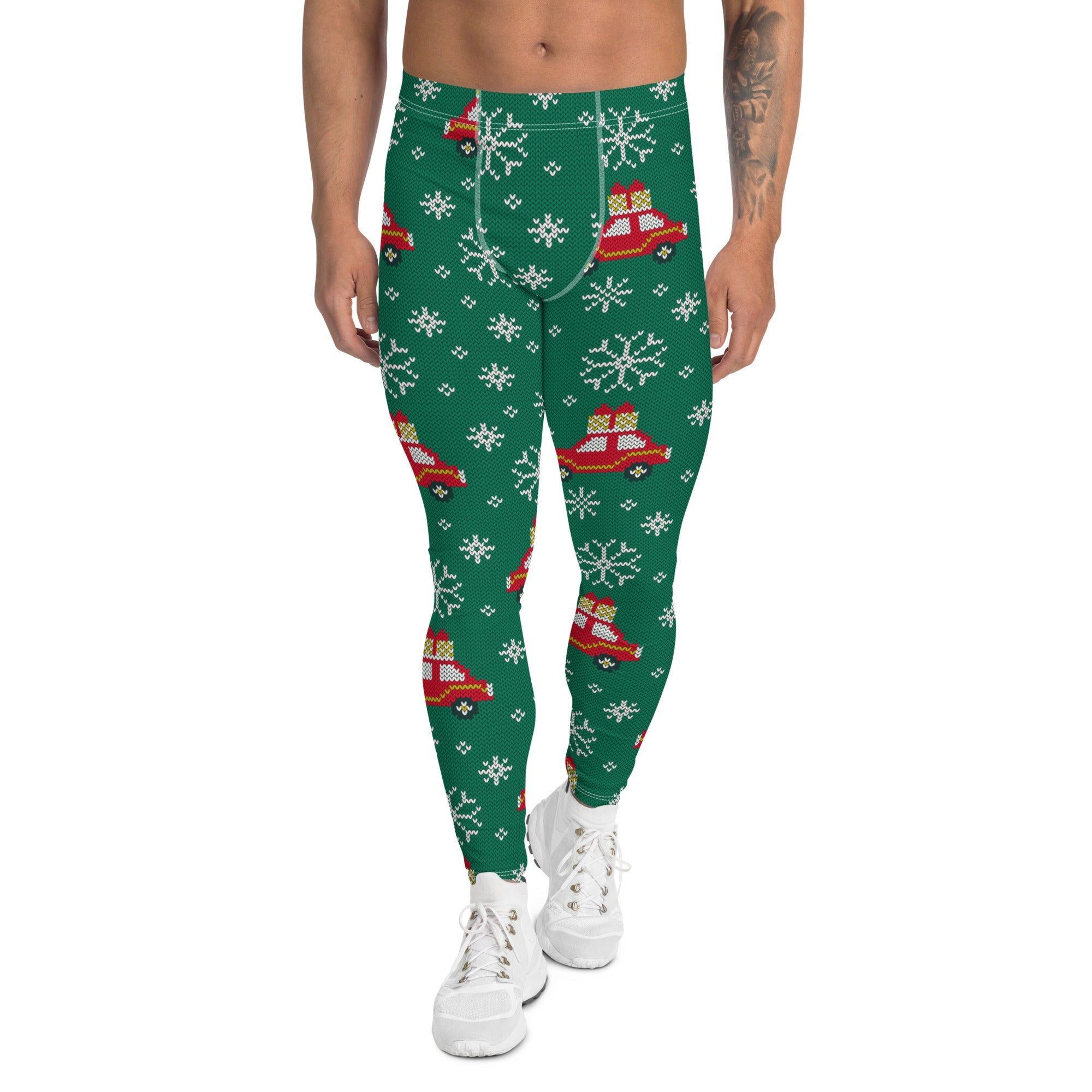 Mens christmas running tights on sale