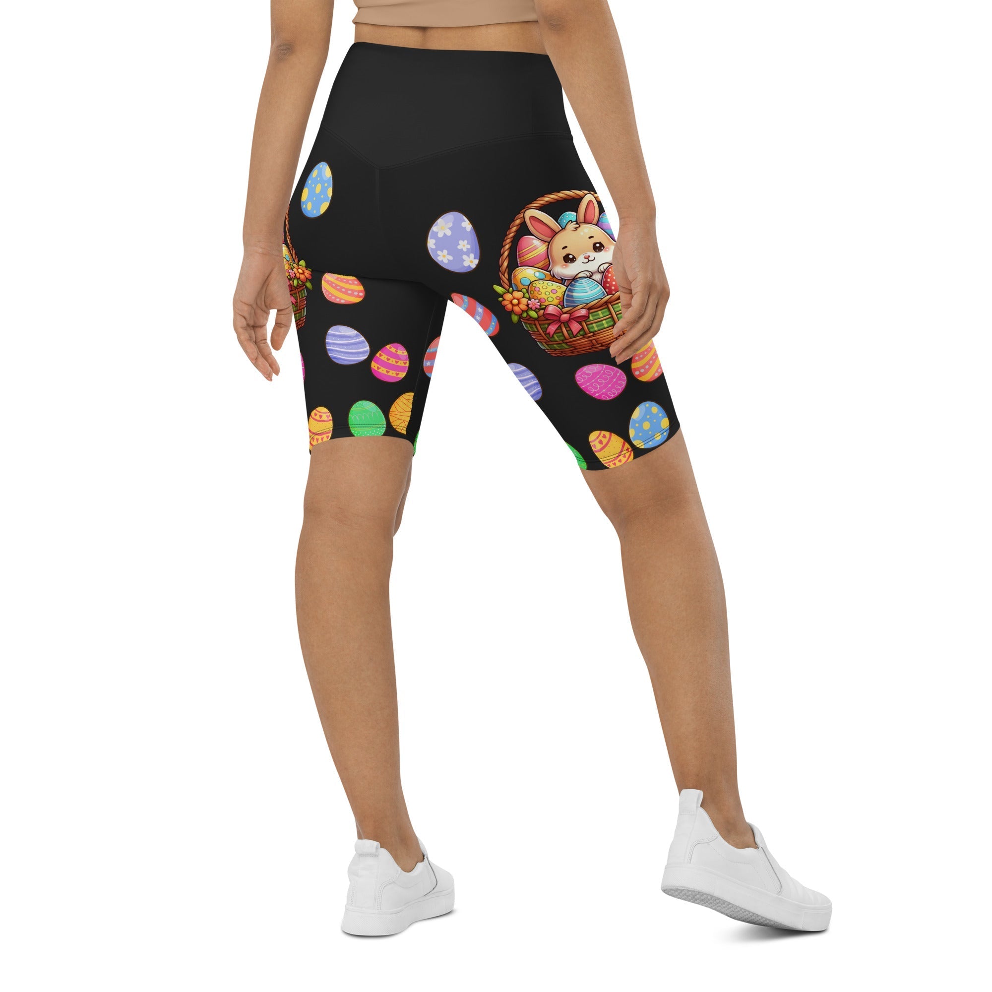 Easter Basket Biker Shorts