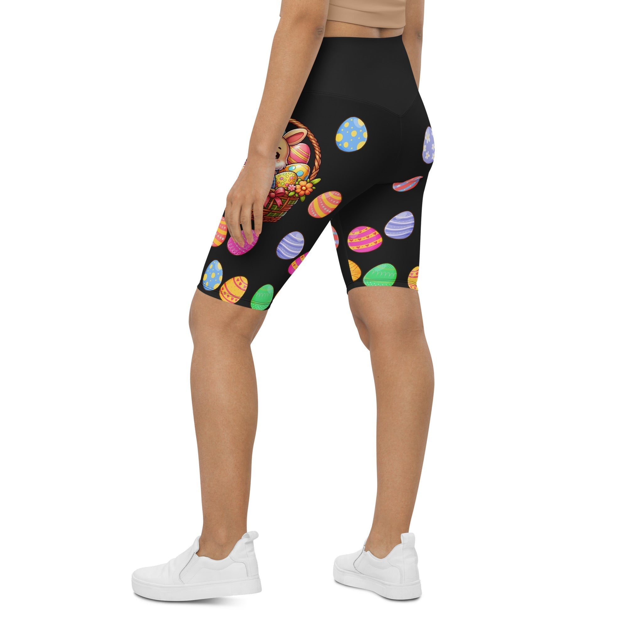 Easter Basket Biker Shorts