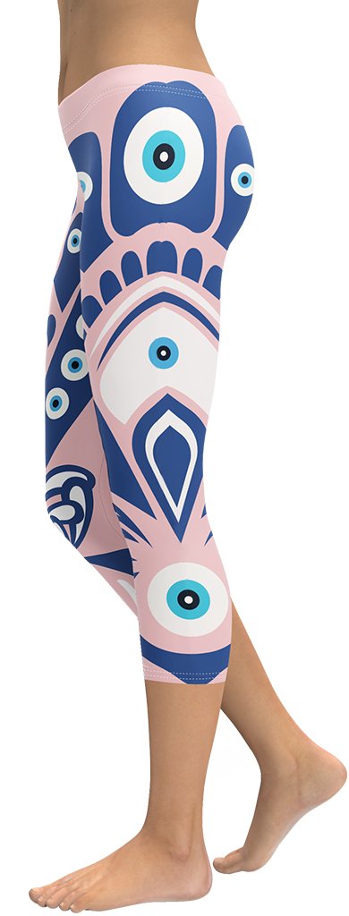 Eye Symbol Capris