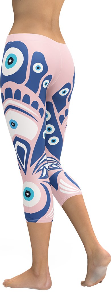 Eye Symbol Capris