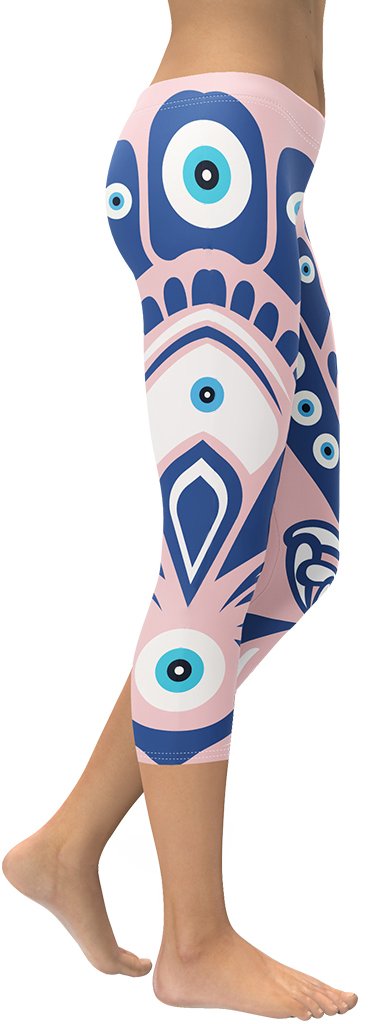 Eye Symbol Capris