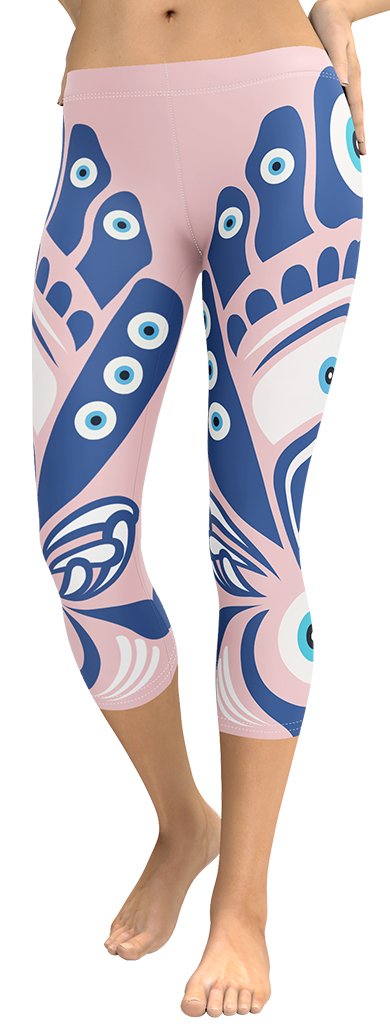 Eye Symbol Capris