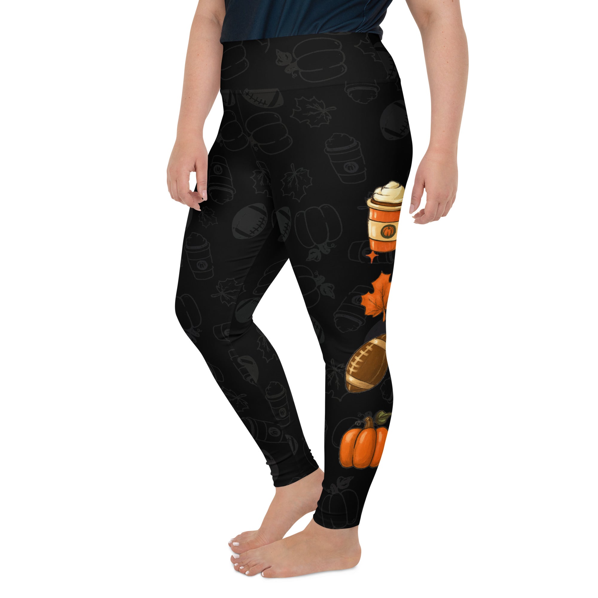 Fall Essentials Plus Size Leggings1