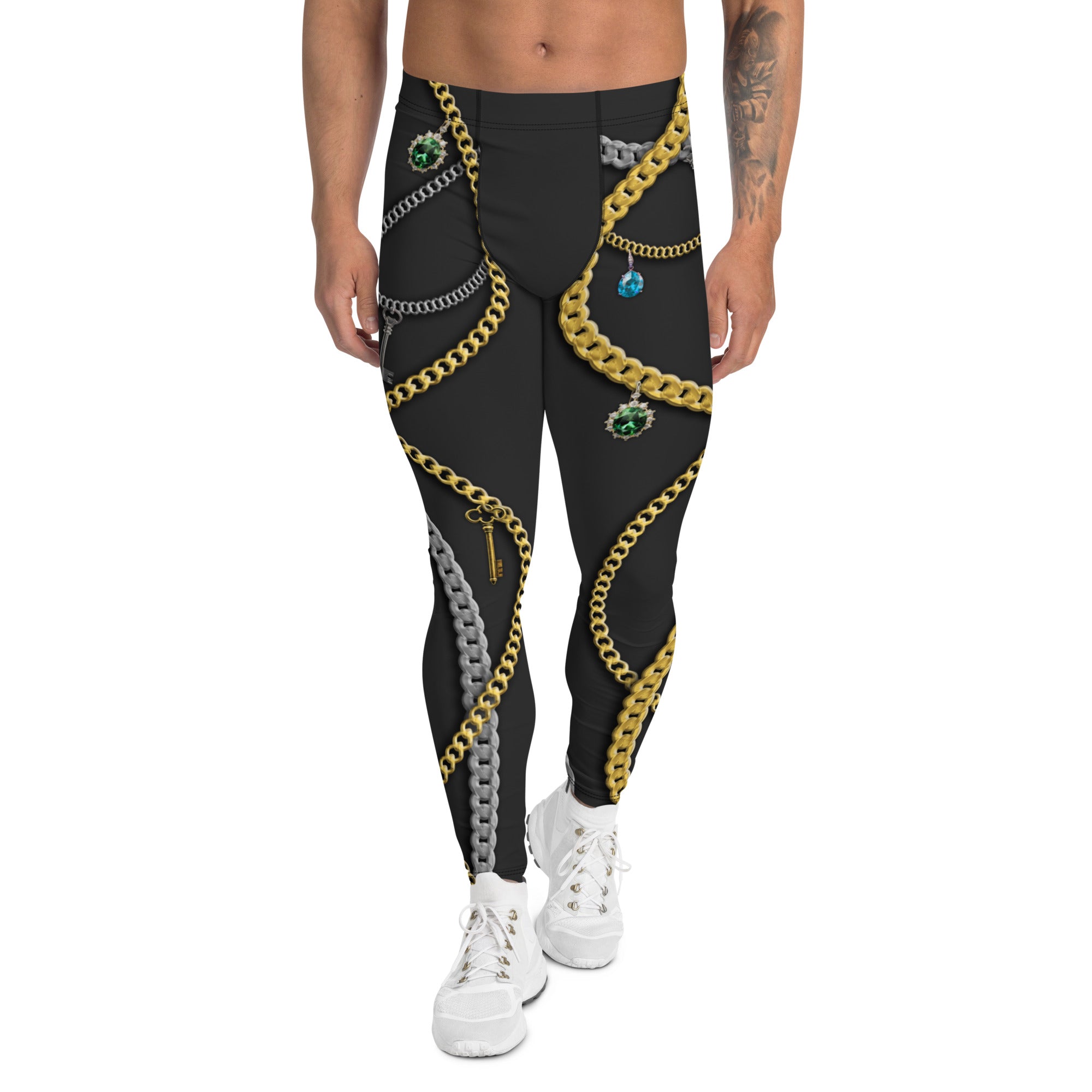Fancy Chains Men's Leggings