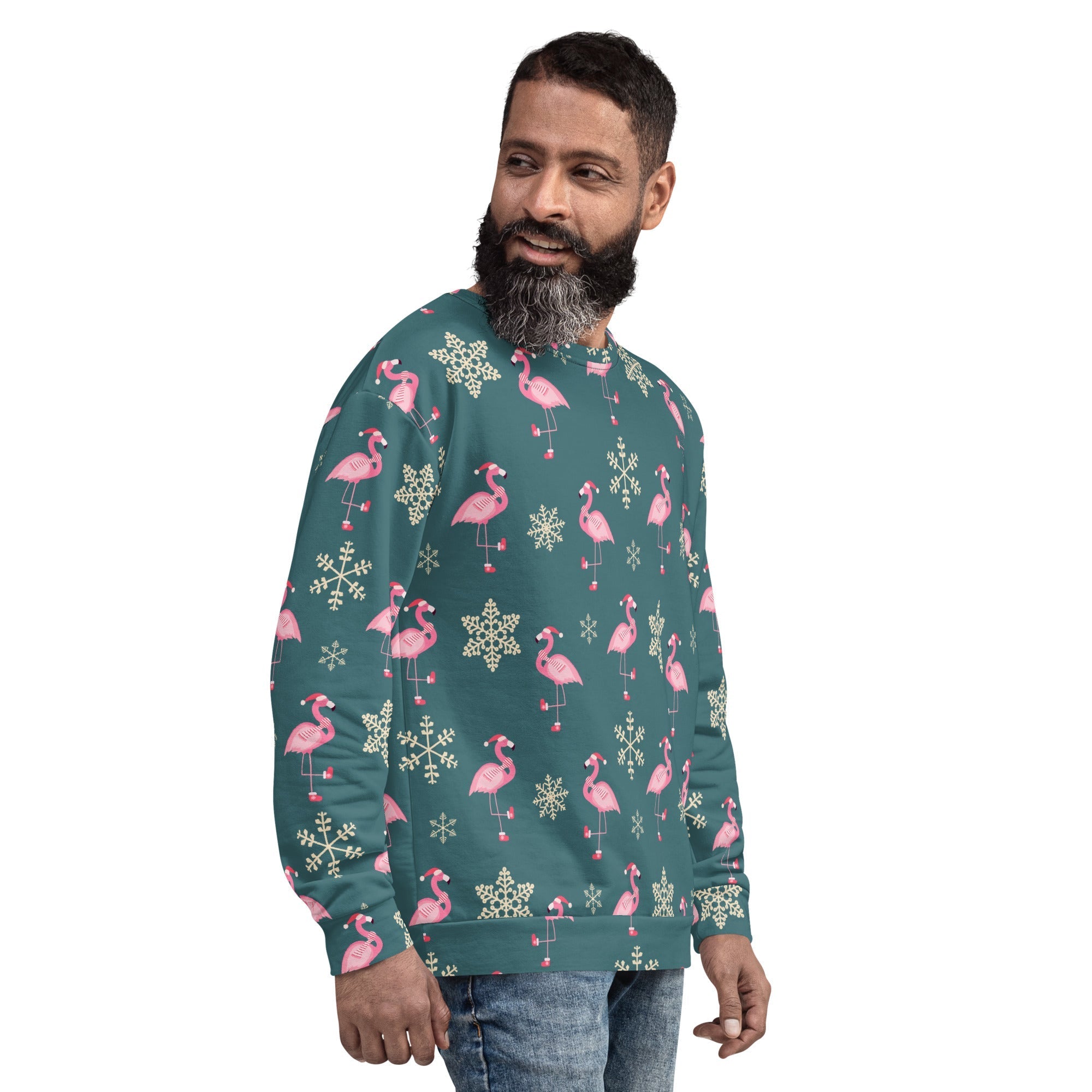 Festive Flamingos Sweatshirt