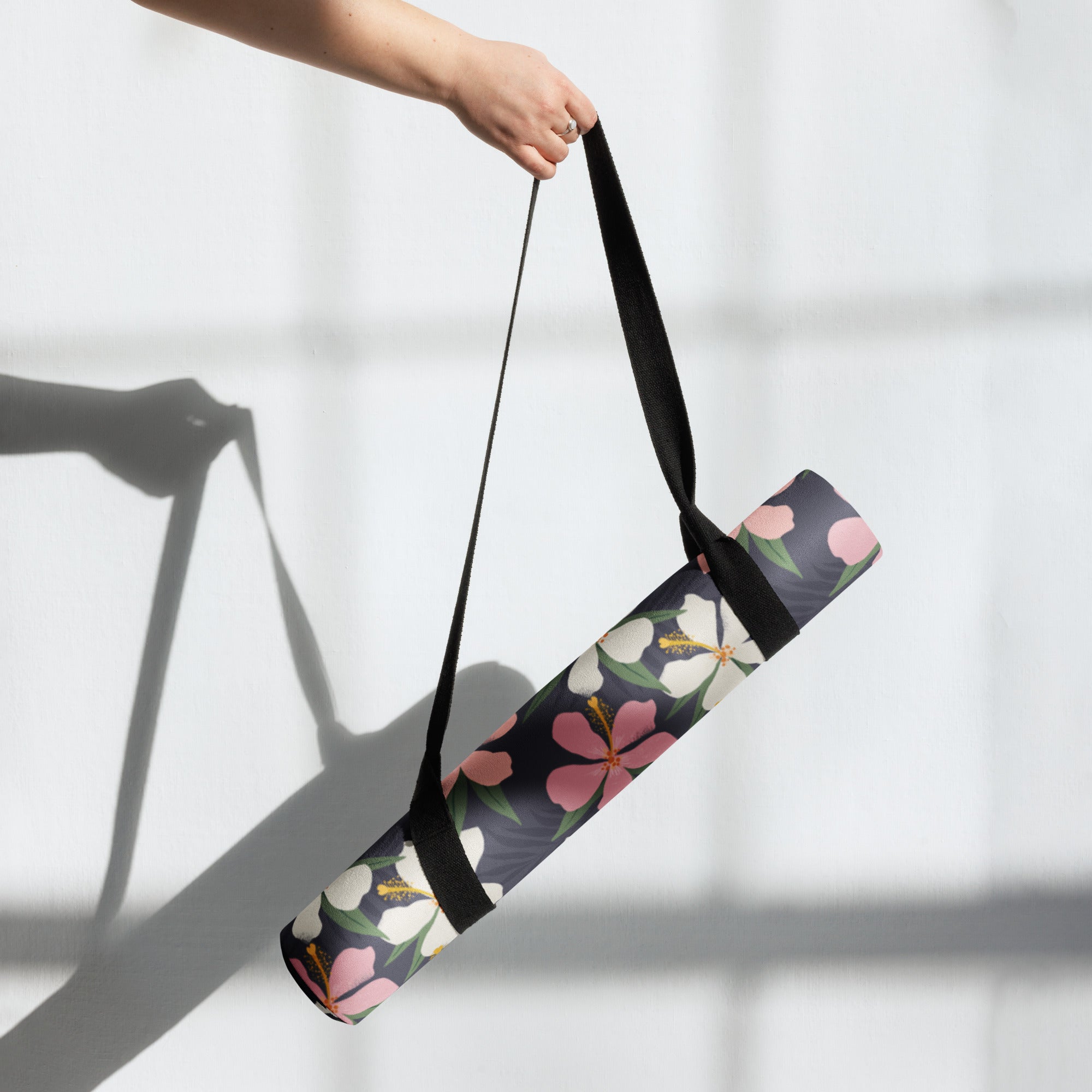 Floral Artwork Yoga Mat