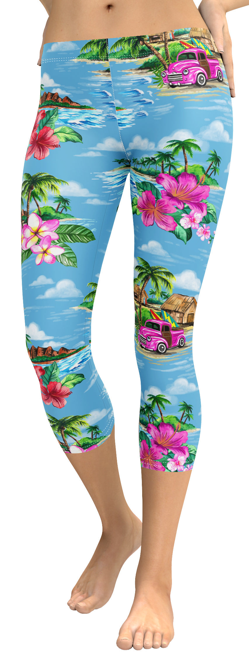 Floral Island Capris
