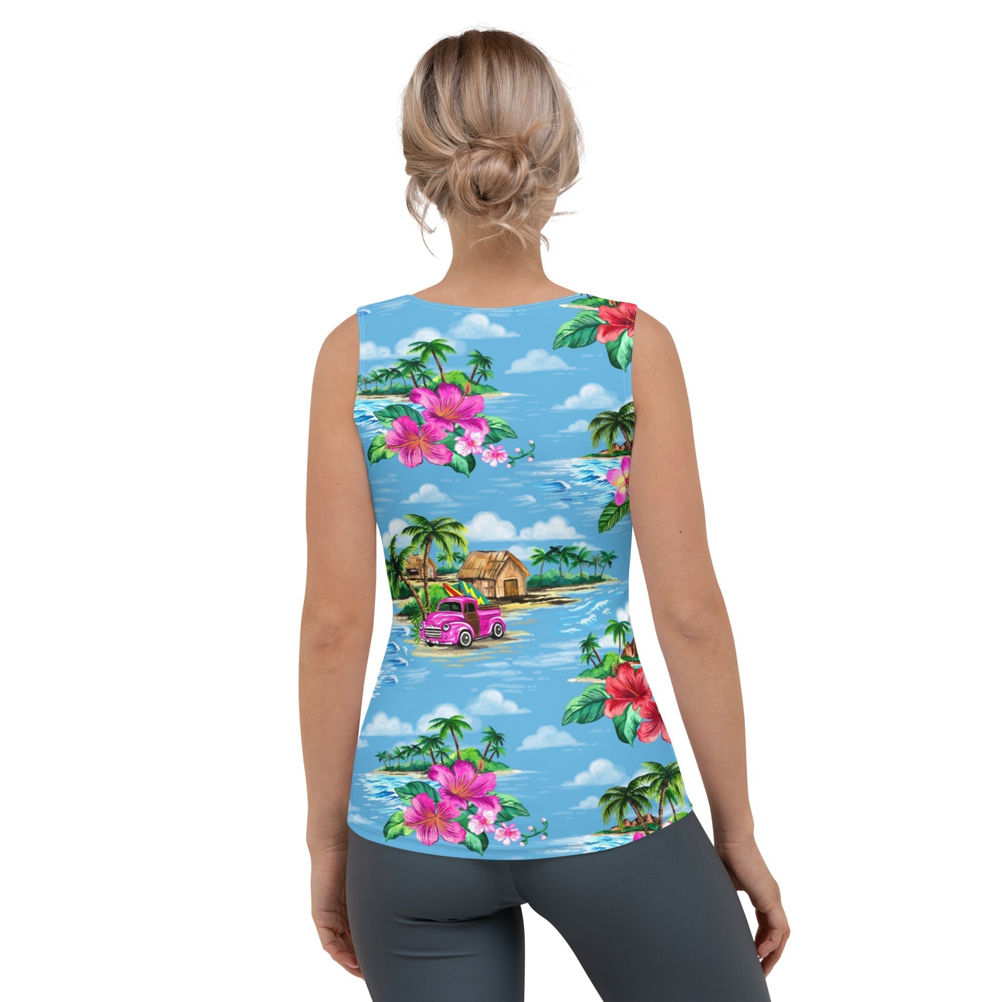 Floral Island Tank Top