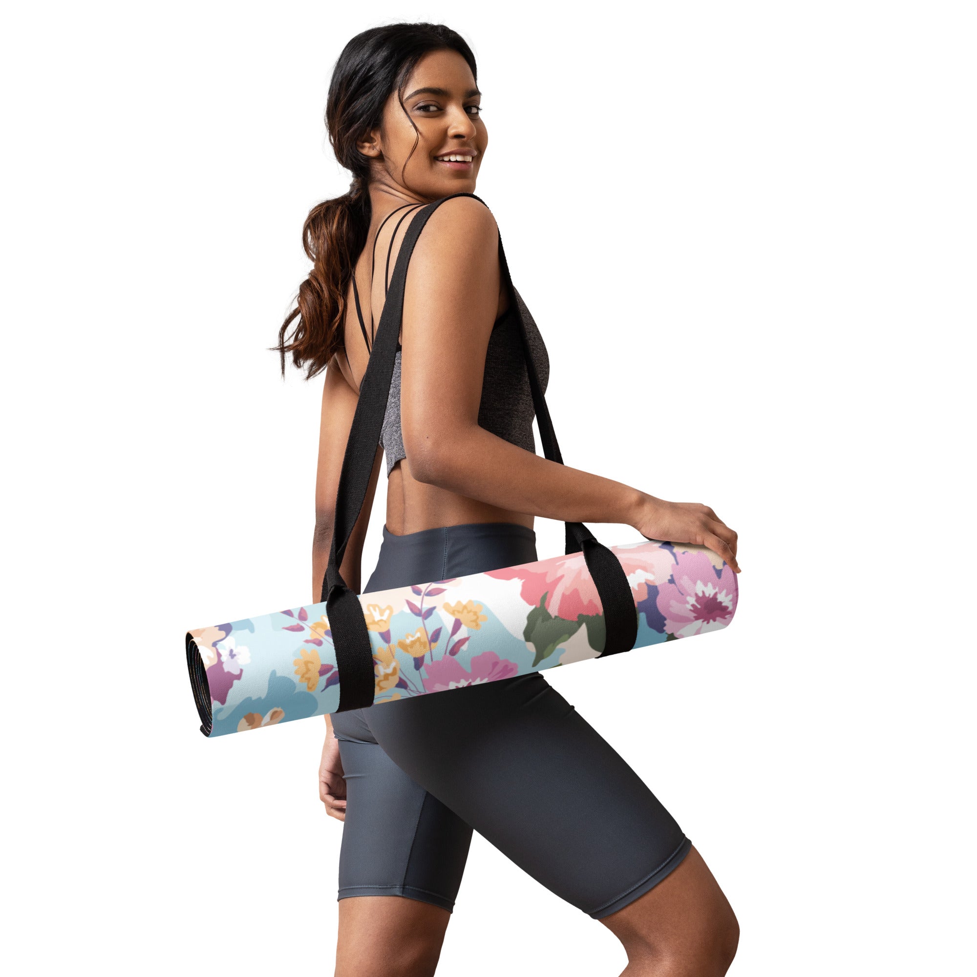 Flower Power Yoga Mat