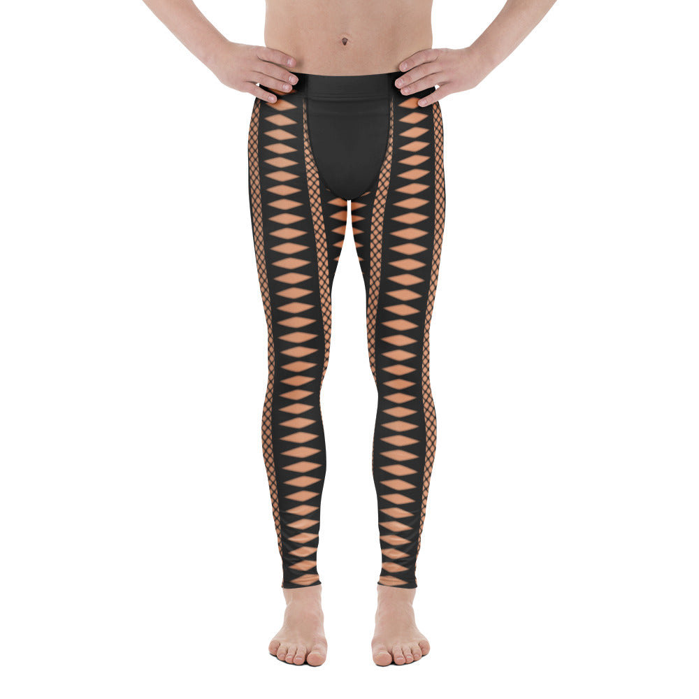 Geometric Allure Men's Leggings