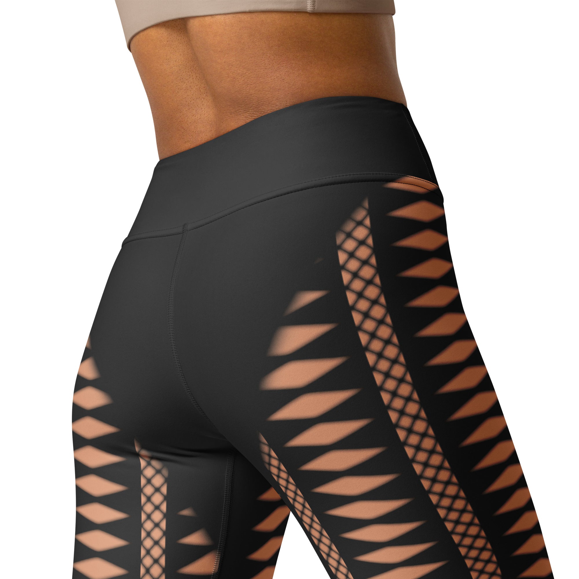Geometric Allure Yoga Leggings