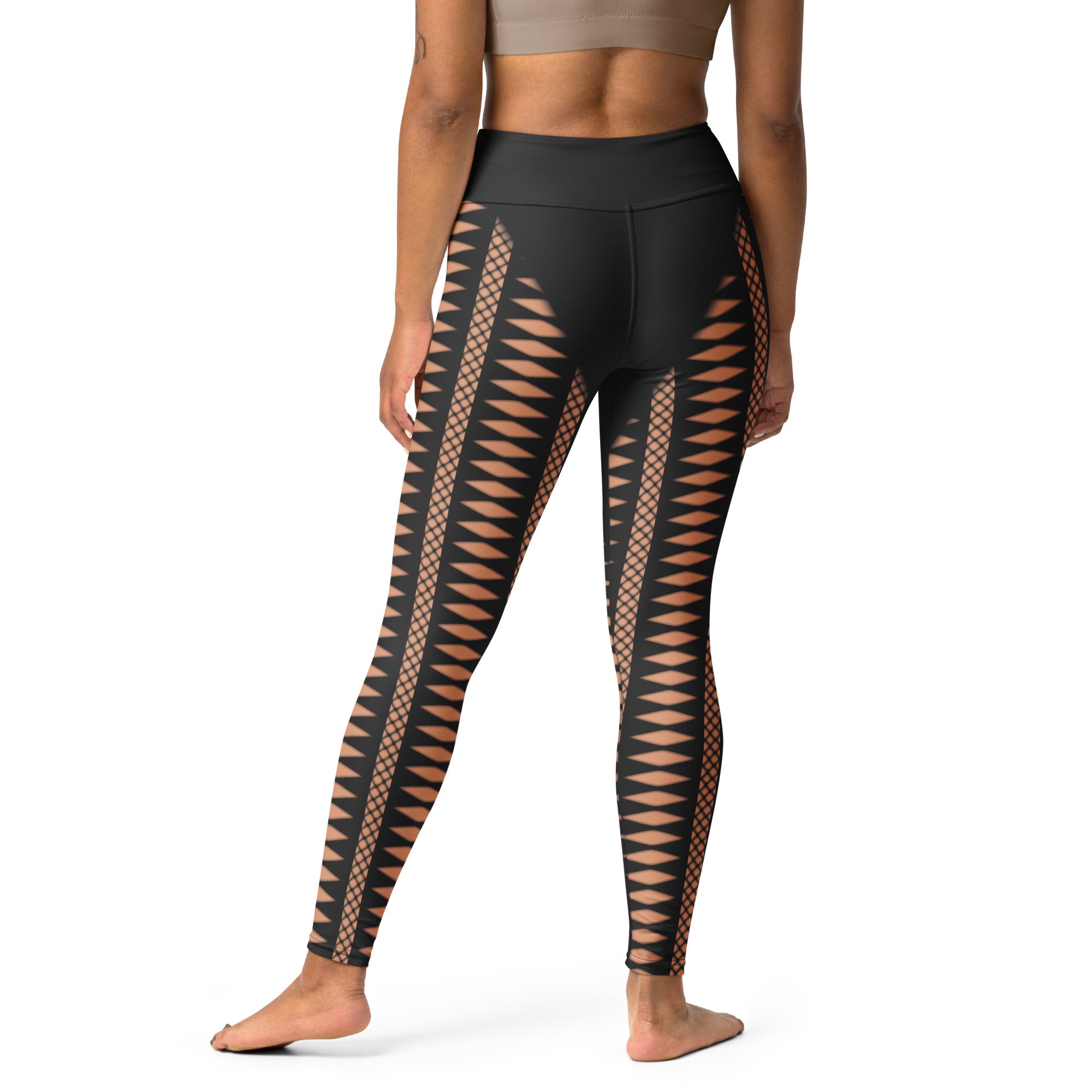 Geometric Allure Yoga Leggings