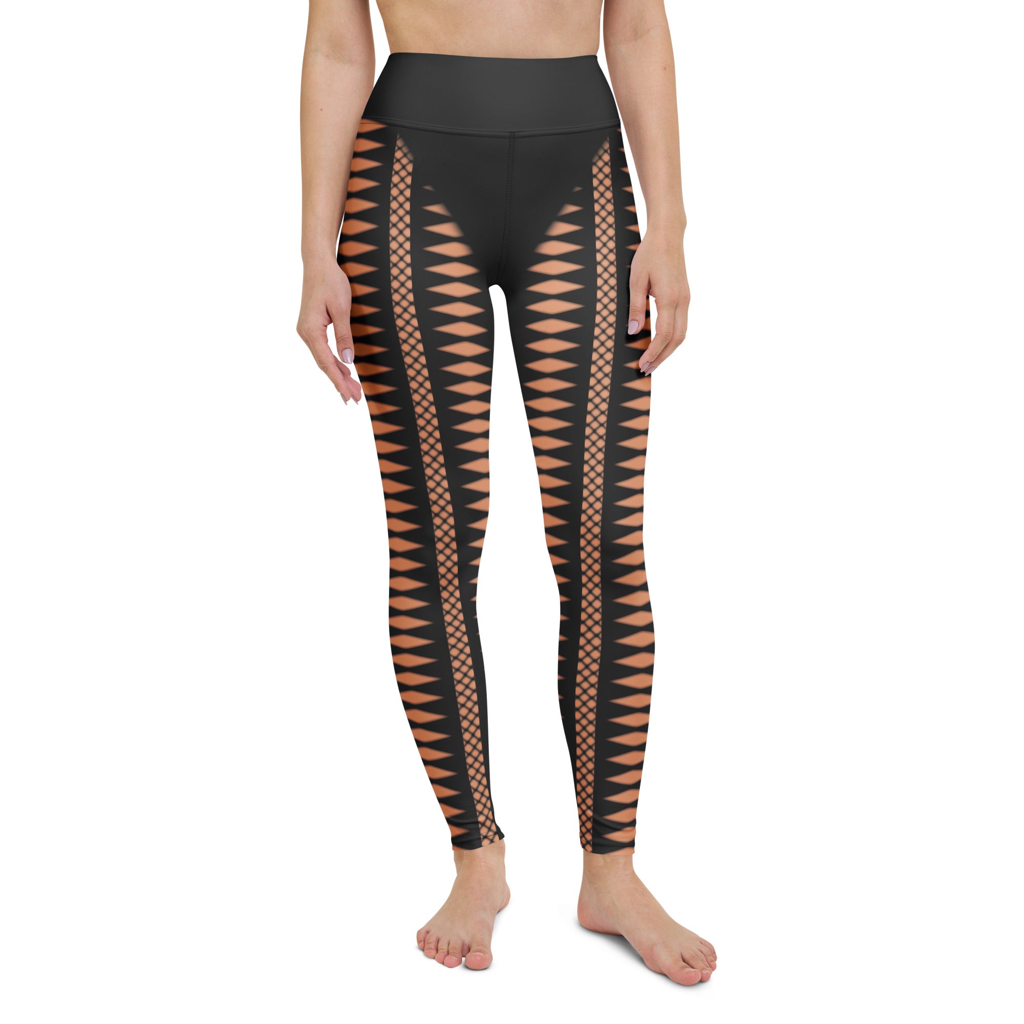 Geometric Allure Yoga Leggings