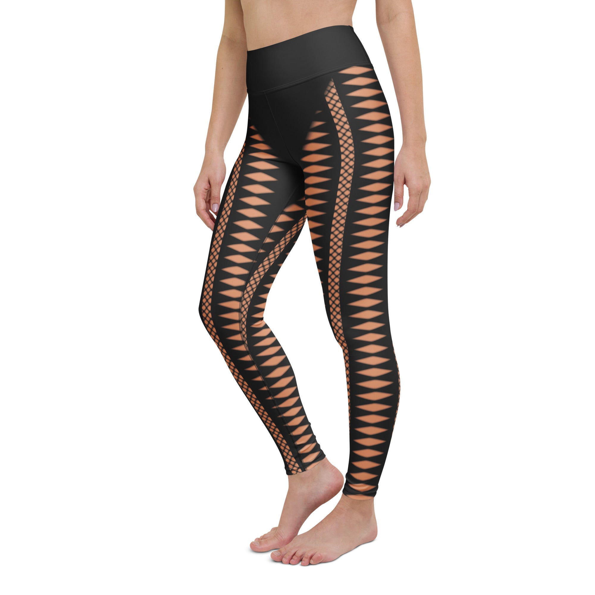 Geometric Allure Yoga Leggings