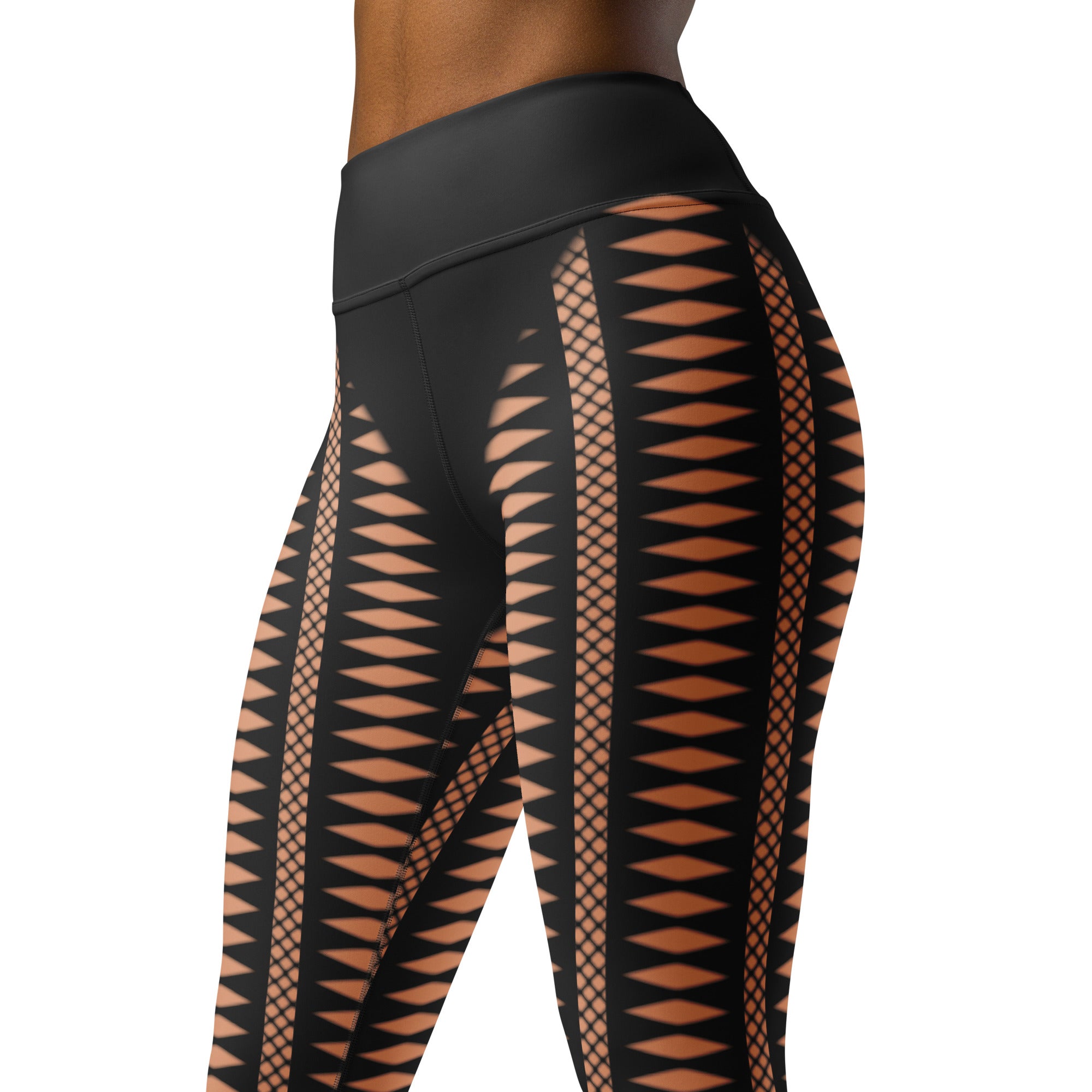 Geometric Allure Yoga Leggings