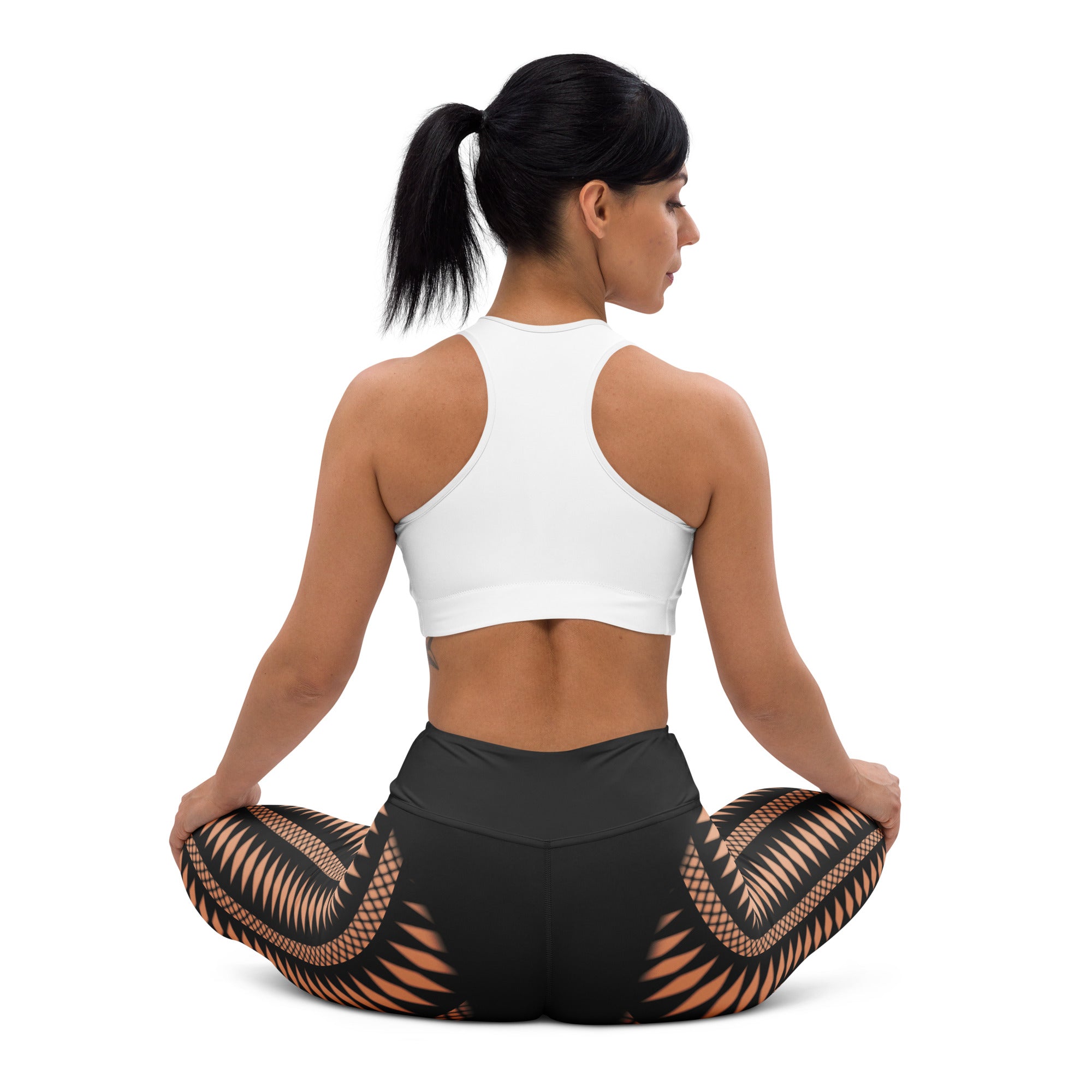 Geometric Allure Yoga Leggings
