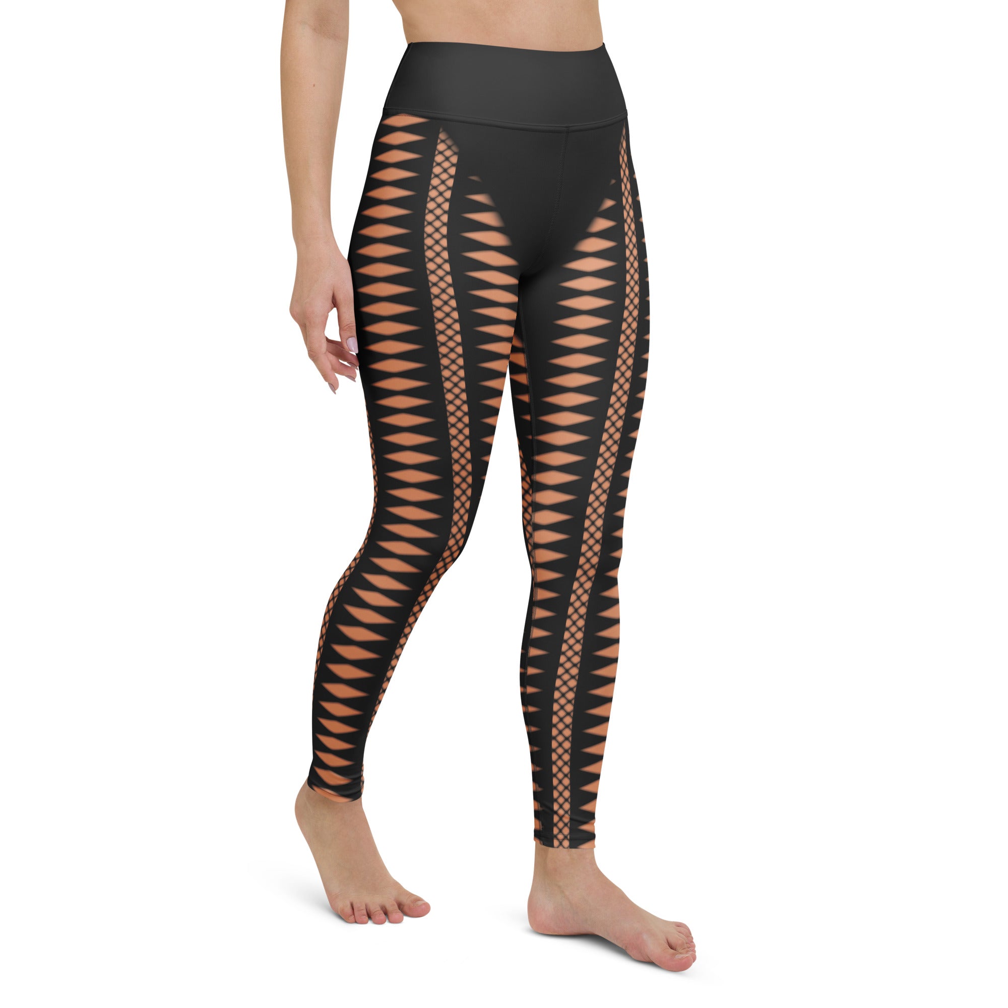Geometric Allure Yoga Leggings