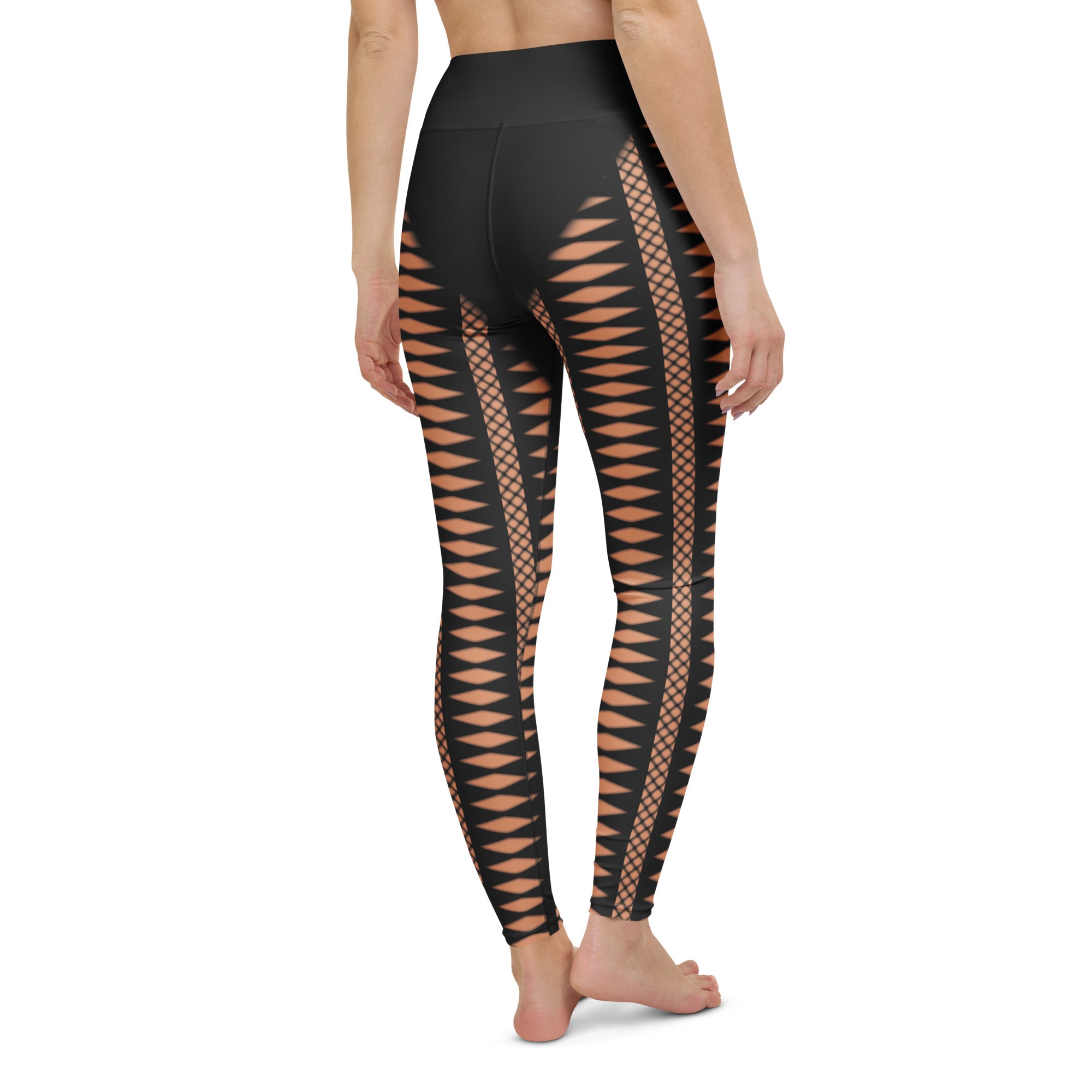 Geometric Allure Yoga Leggings