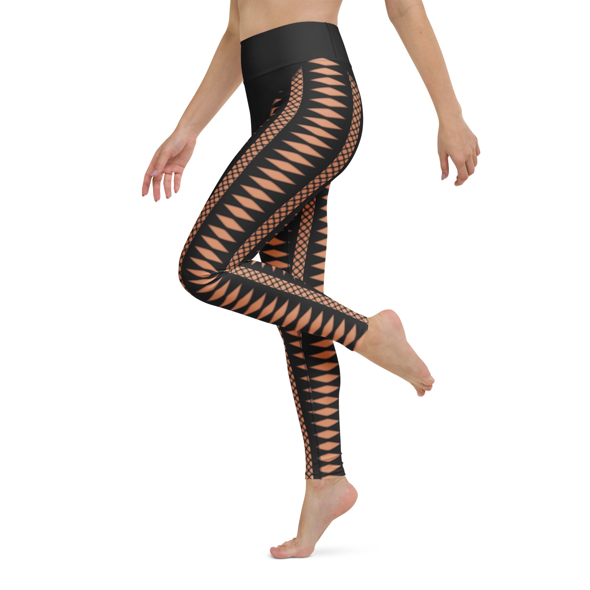 Geometric Allure Yoga Leggings