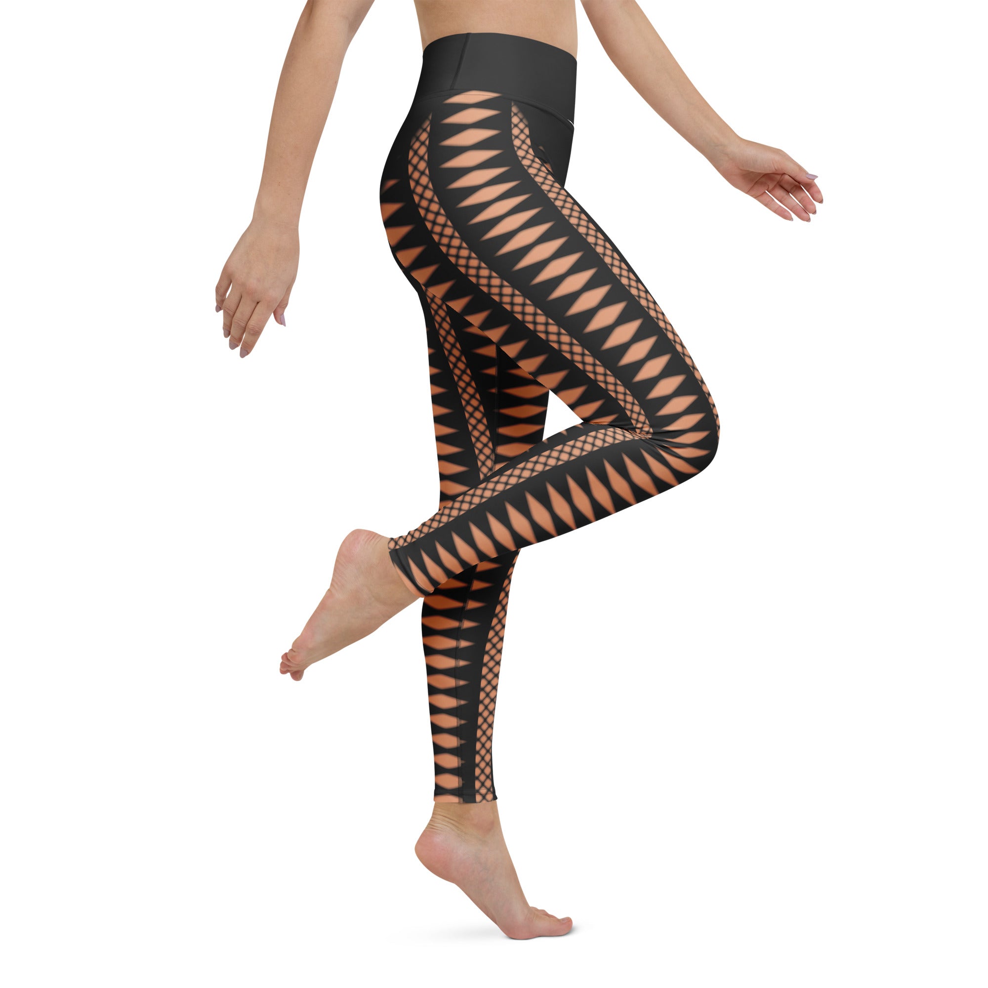 Geometric Allure Yoga Leggings