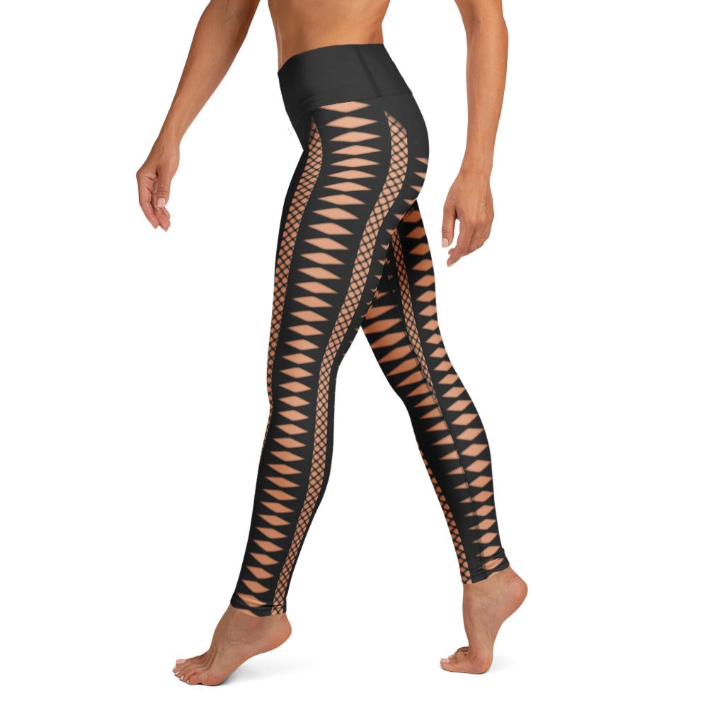 Geometric Allure Yoga Leggings