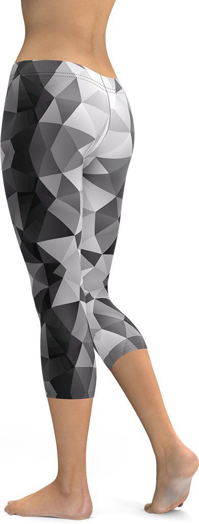 Glass Geometric Capris