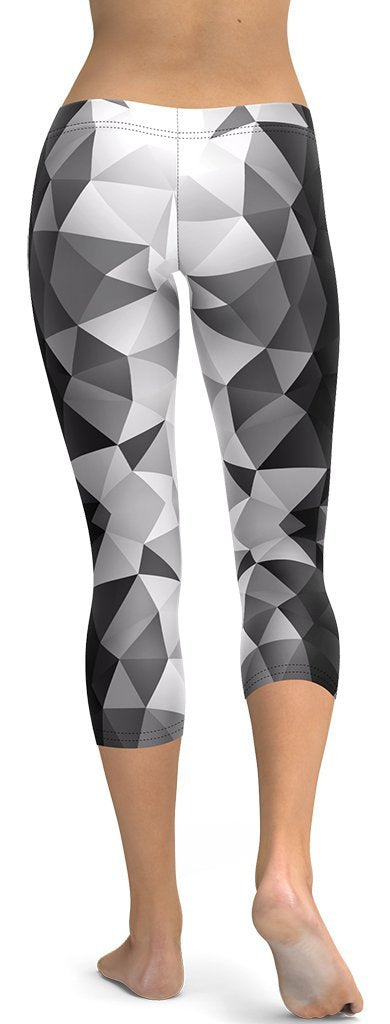 Glass Geometric Capris