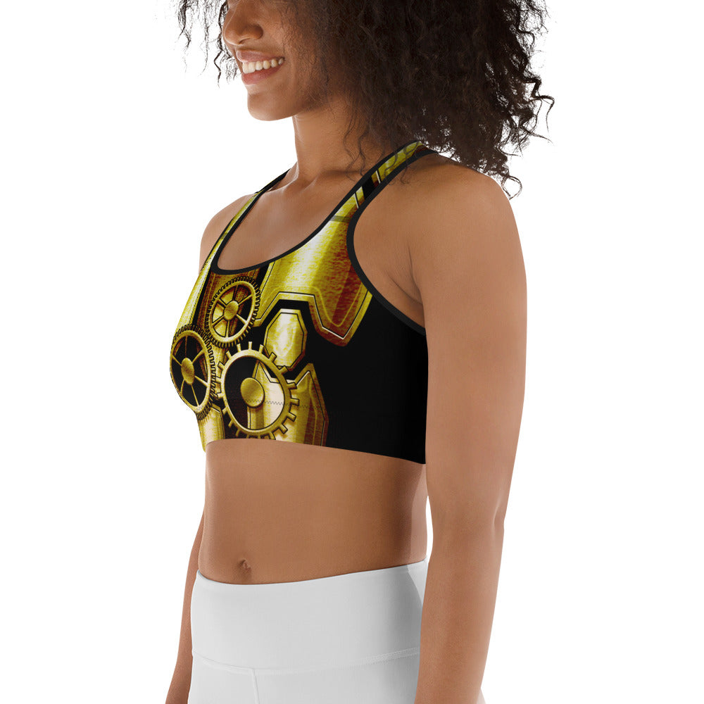 Golden Machine Sports Bra