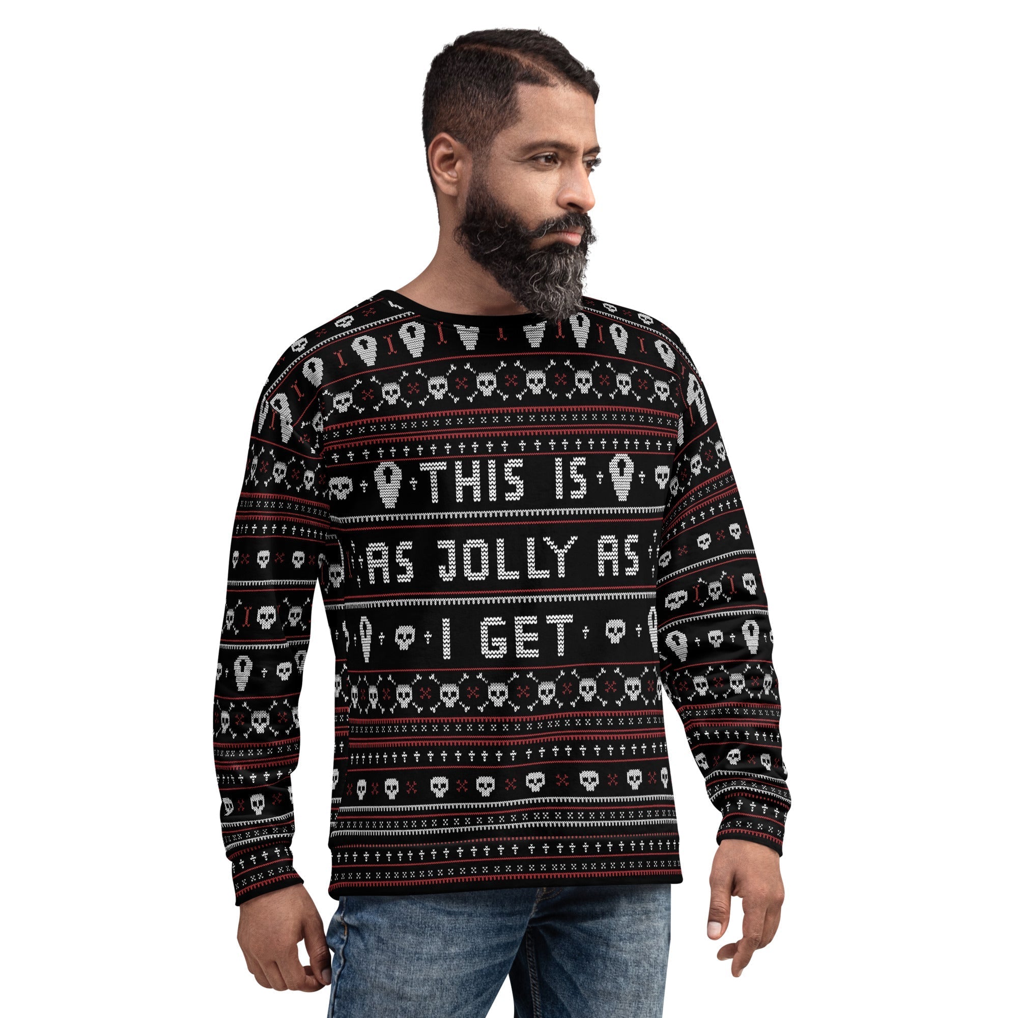 Goth Christmas Sweater Goth Xmas Jumpers Goth Christmas Sweater